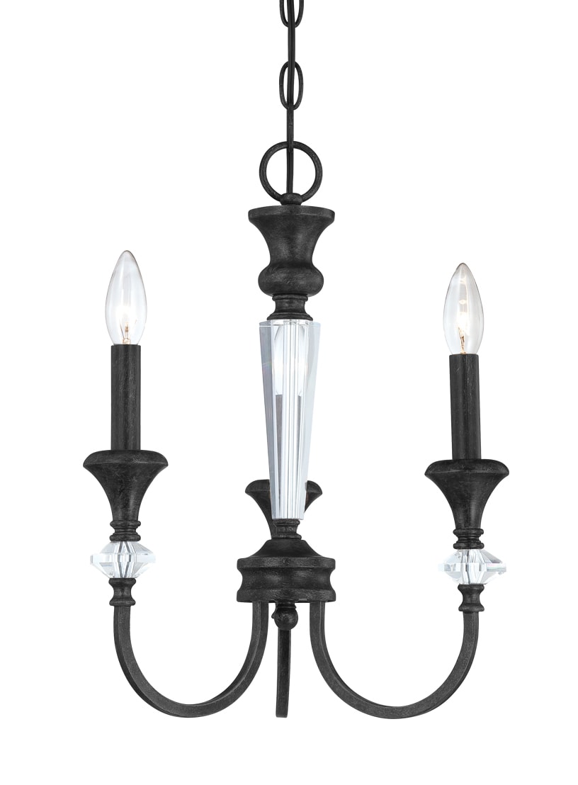 Craftmade 26733-MBS Boulevard 3 -Light Bronze Traditional For Use in Bedrooms, Dining Rooms, Foyers, Kitchens, Living Rooms Chandelier