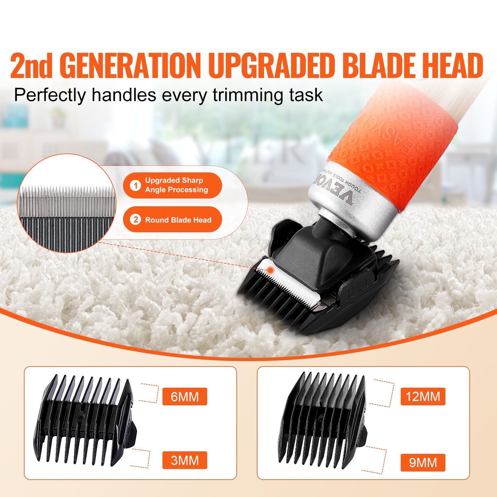 VEVOR DTXJQYS00000ZZSWRV1 Carpet-Trimmers - View #3