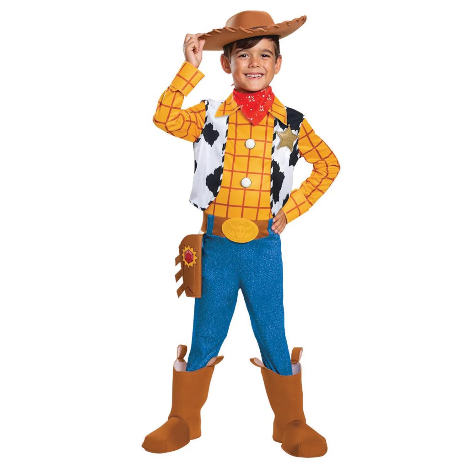 Disguise DG23641K Boys Deluxe Toy Story 4 Woody Costume Medium 7-8 - Thumbnail