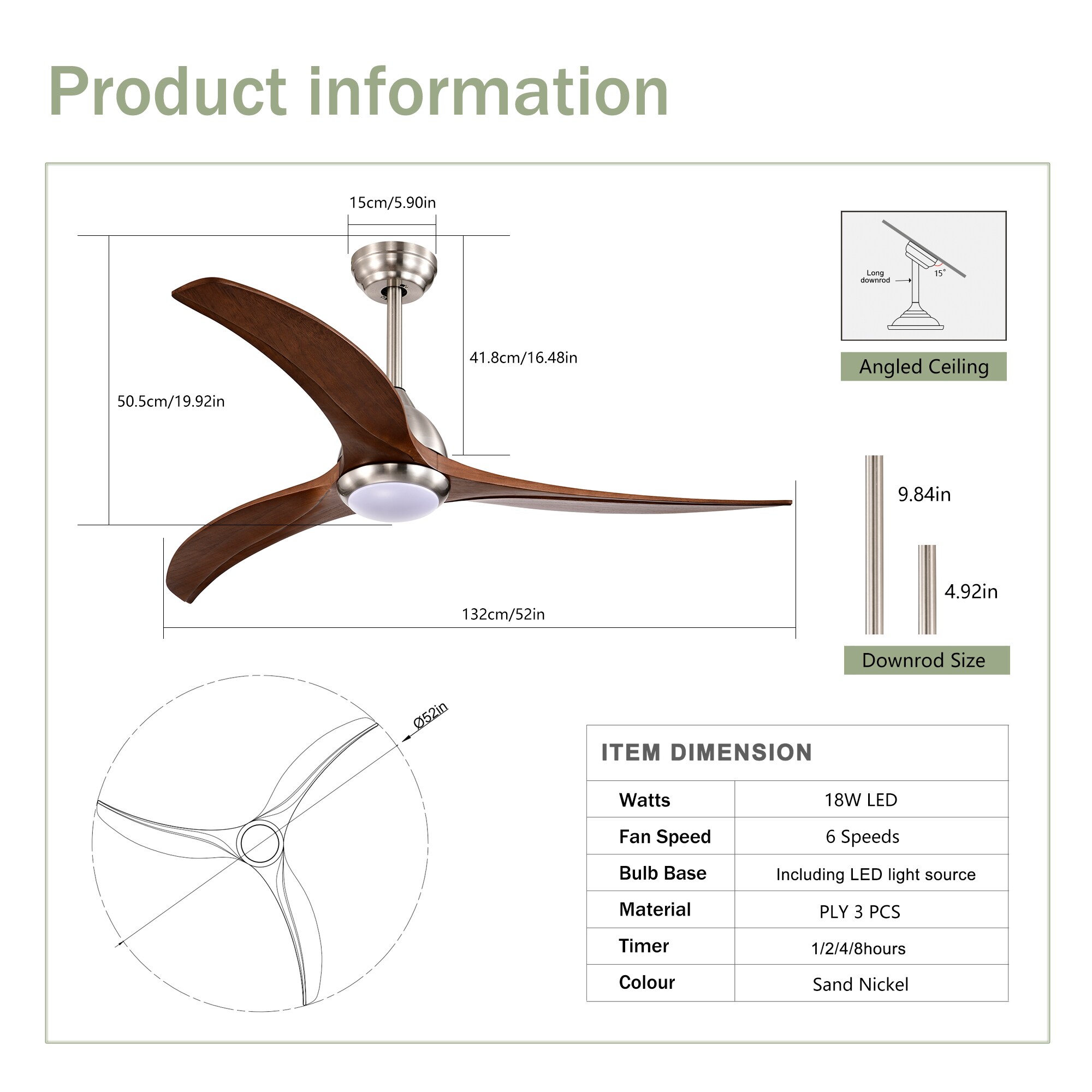 AAZJ LG-142525 Ceiling-Fans - View #13