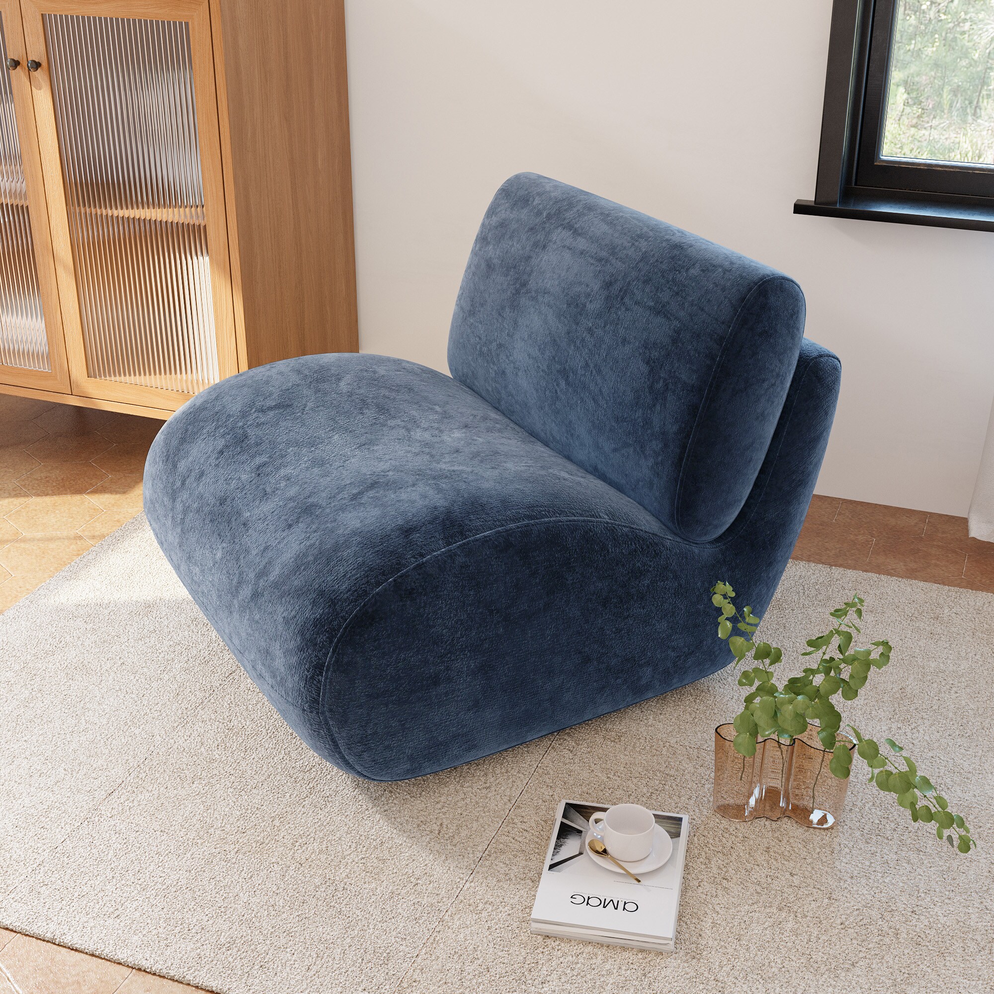 Dreamsidea LS-CH0060-NAVY chairs - View #2