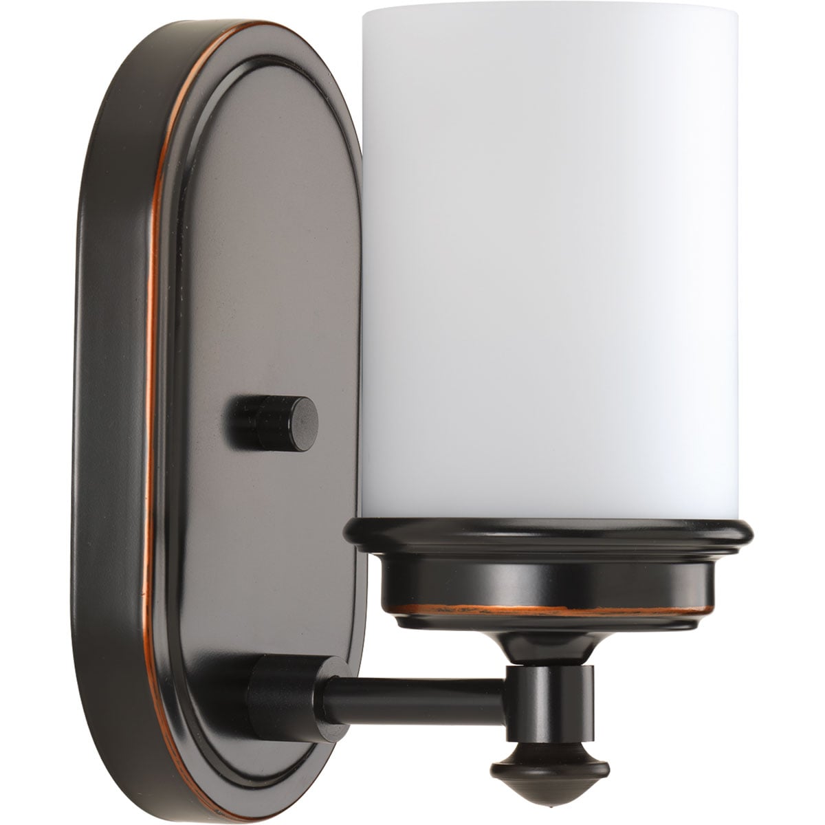 Progress Lighting P300012-139 Glide 4.5-in 1 -Light Bronze Traditional Vanity light