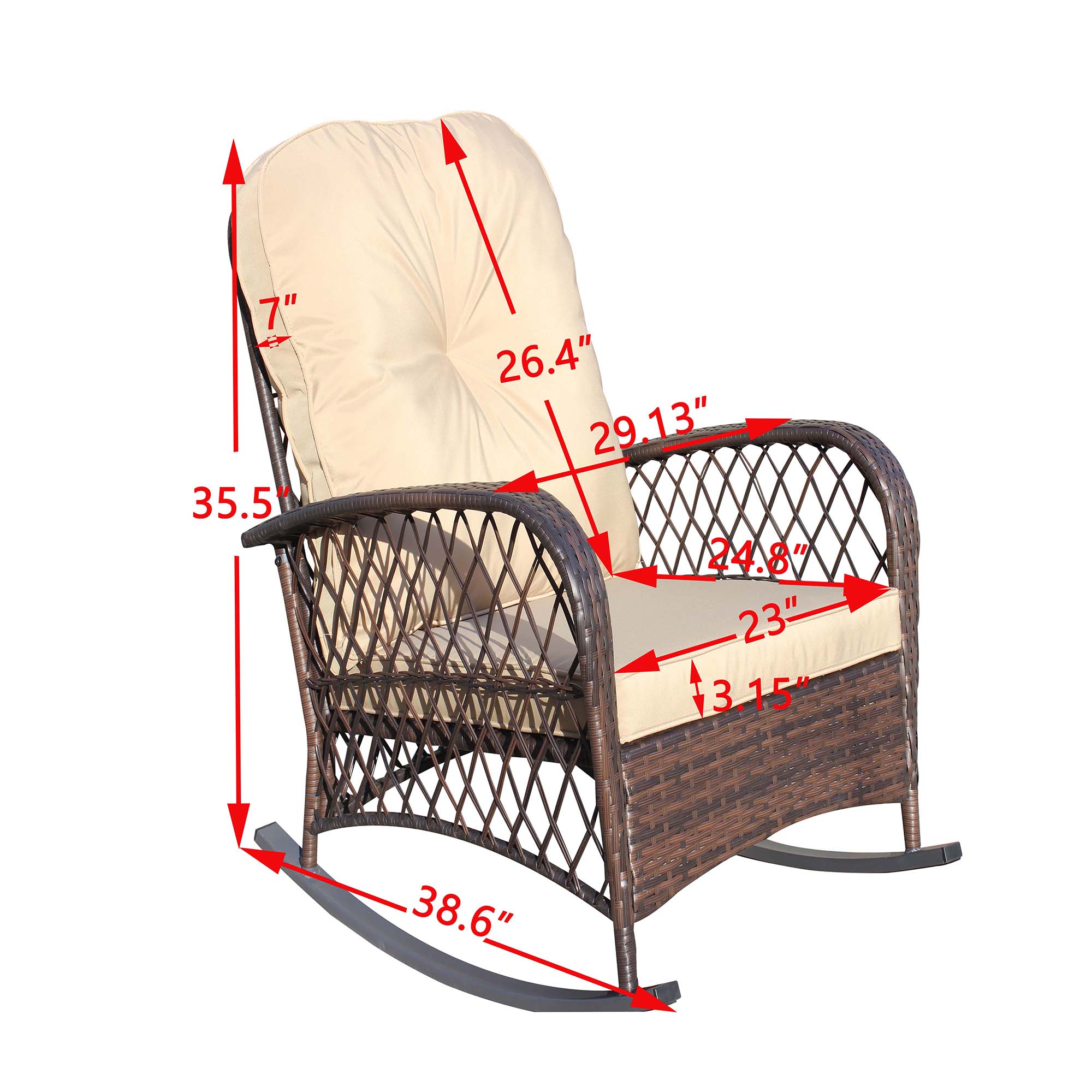 SINOFURN SYA690034BN Patio-Chairs - View #13