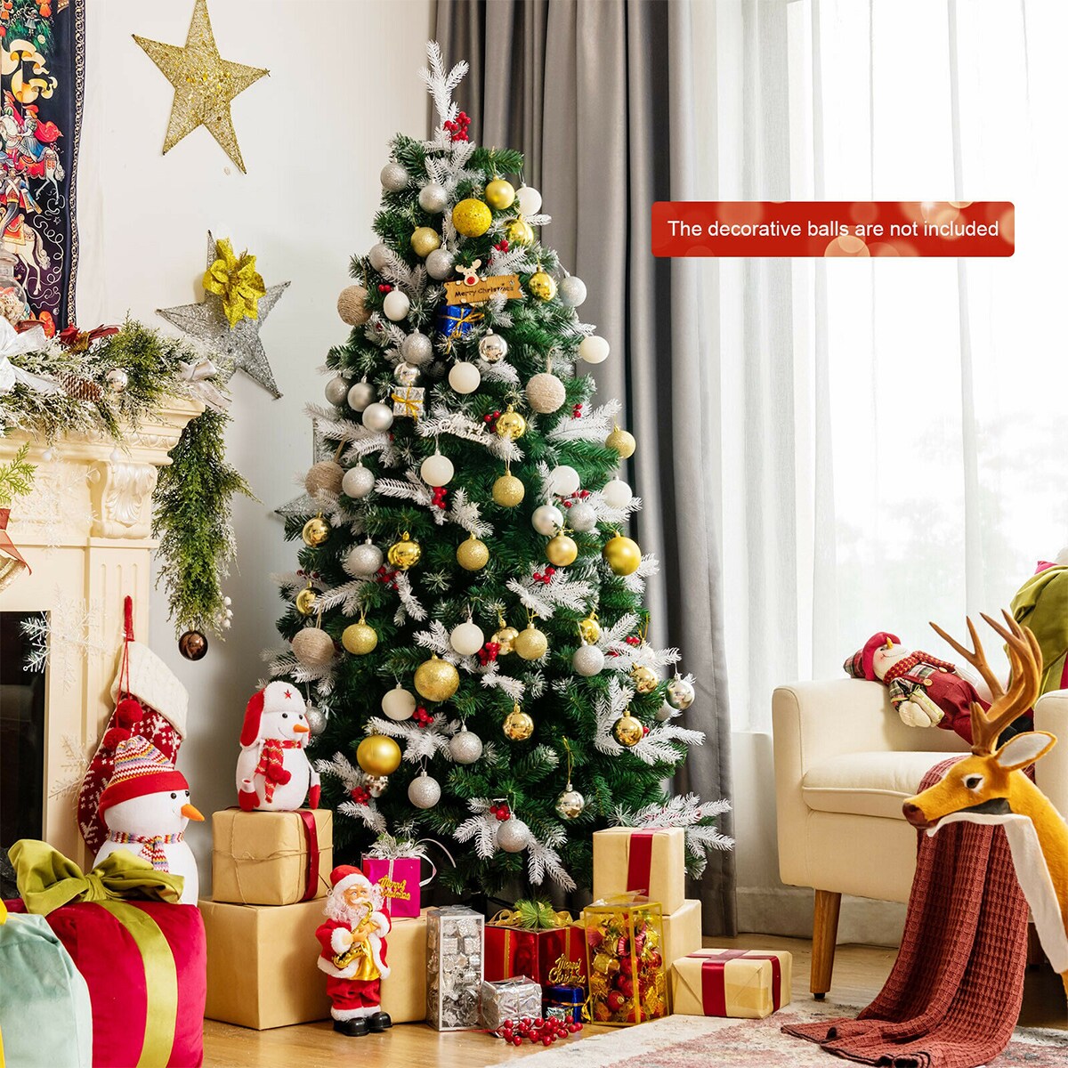 WELLFOR CM-HJY-23735 Artificial-Christmas-Trees - View #6