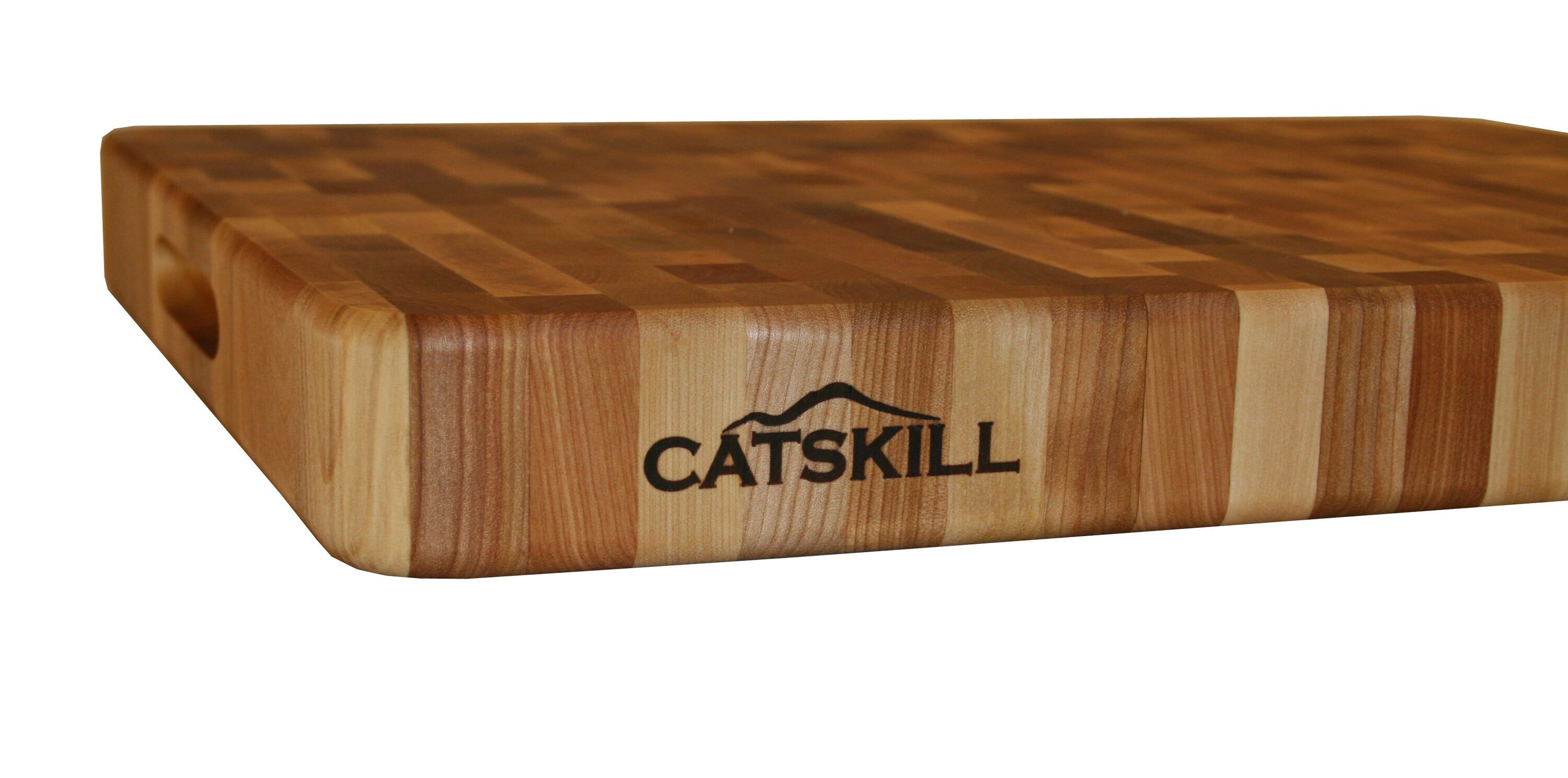 Catskill Craftsmen Butcher Block Cutting Board, Brown