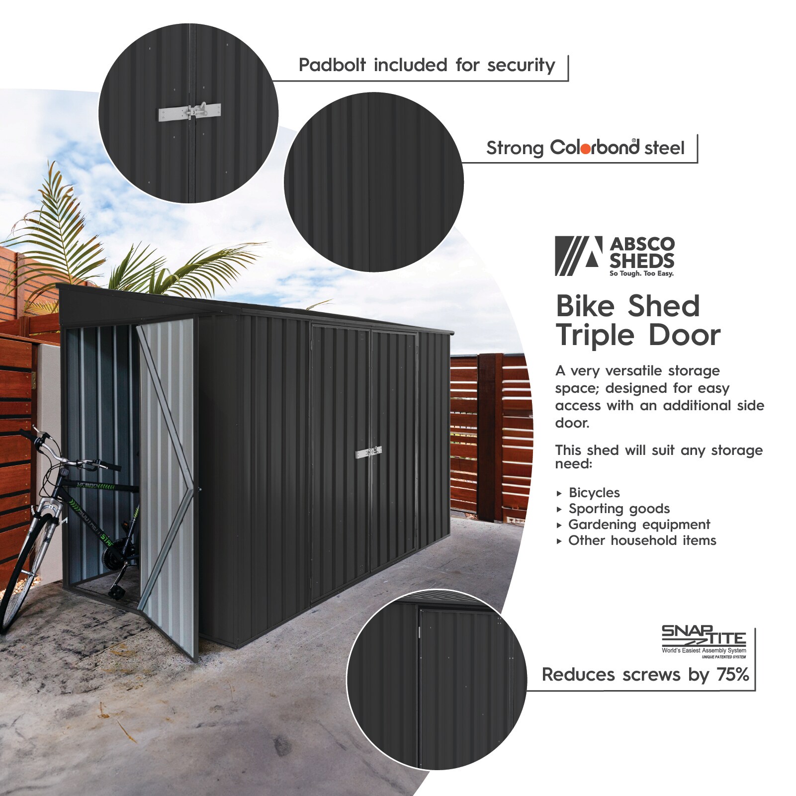 ABSCO AB1150 Metal-Storage-Buildings-Sheds - View #3