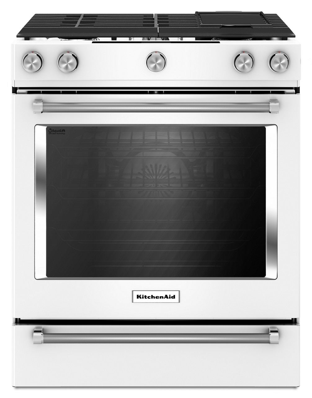 KitchenAid 30-in 5 Burners Smooth Surface (Radiant) Stainless
