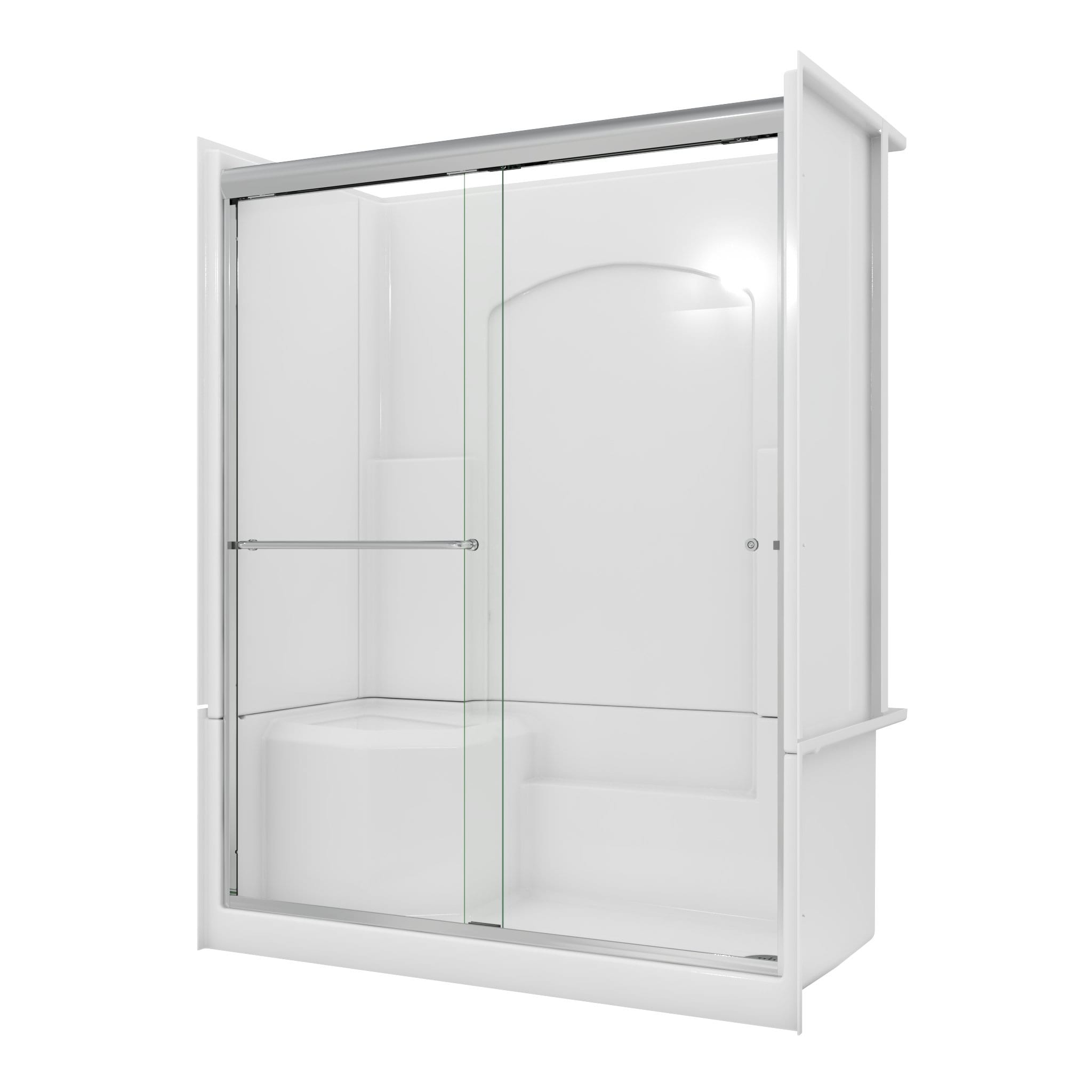 Laurel Mountain L3660SH1S4PLWC3 Alcove-Shower-Kit - View #3