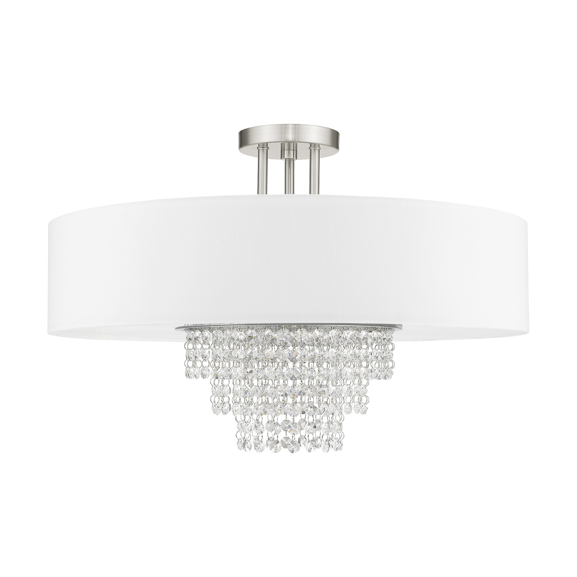 livex lighting semi flush mount