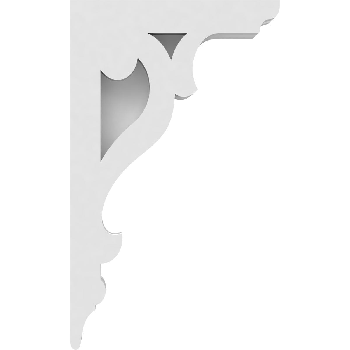 Ekena Millwork CORP01X06X10BR corbels - View #3