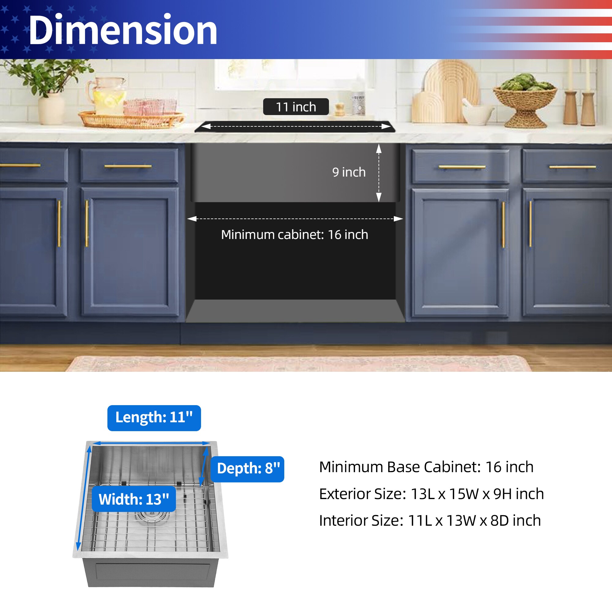 Rainlex RX-SS23-1315 Kitchen-Sinks - View #9