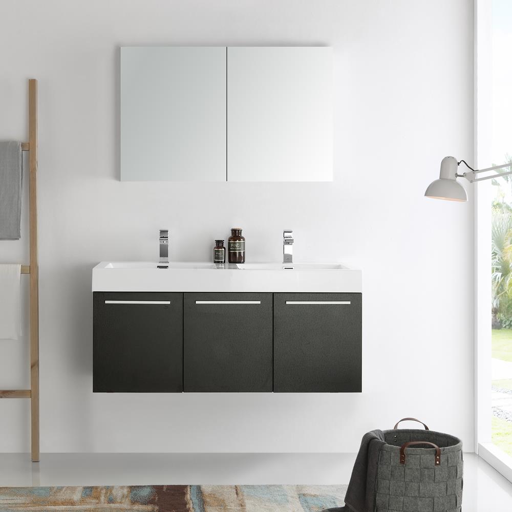 Fresca FVN8092BW-D Bath-Vanity-Combo - View #3