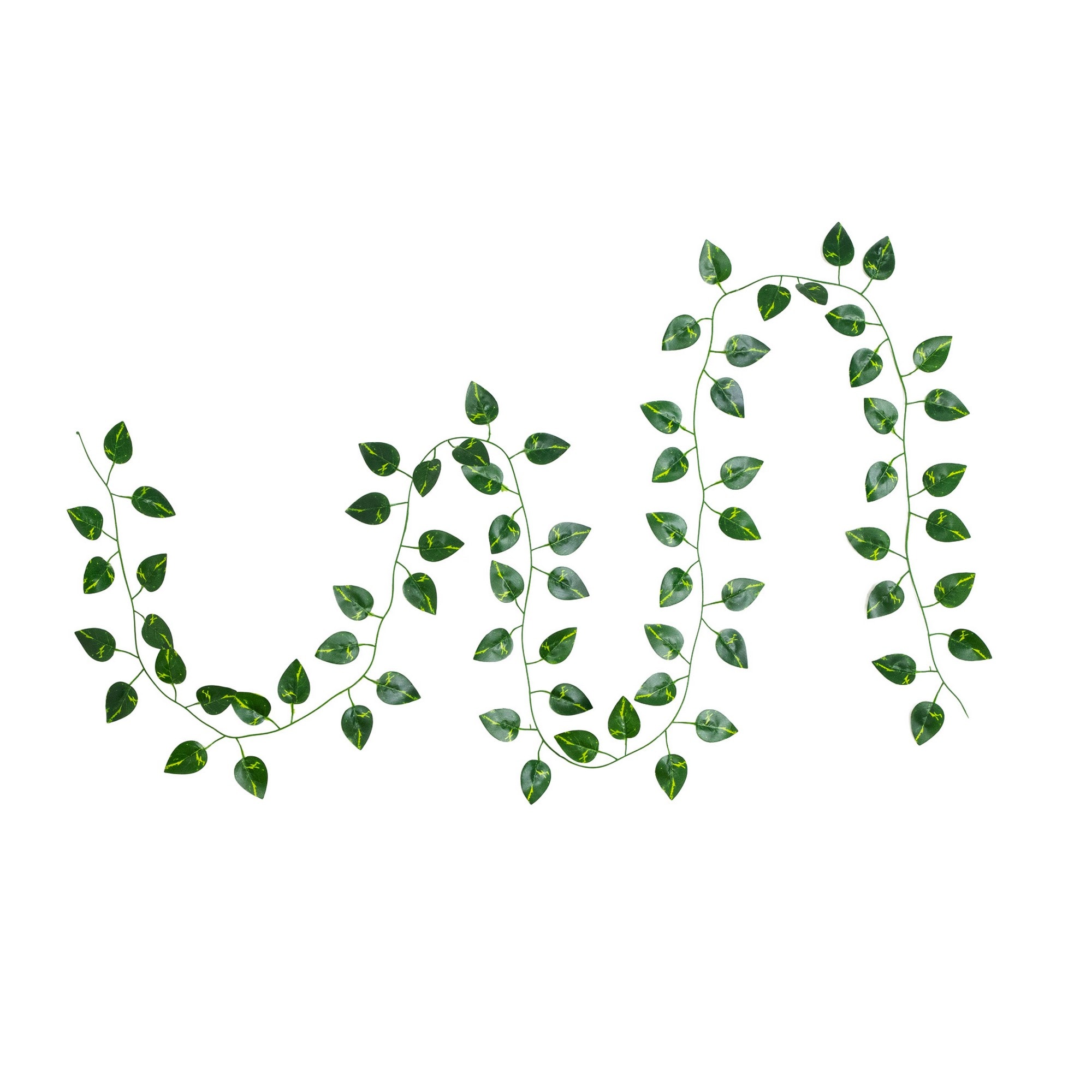 Nearly Natural 84-in Green Indoor Wall Dieffenbachia Artificial Garland