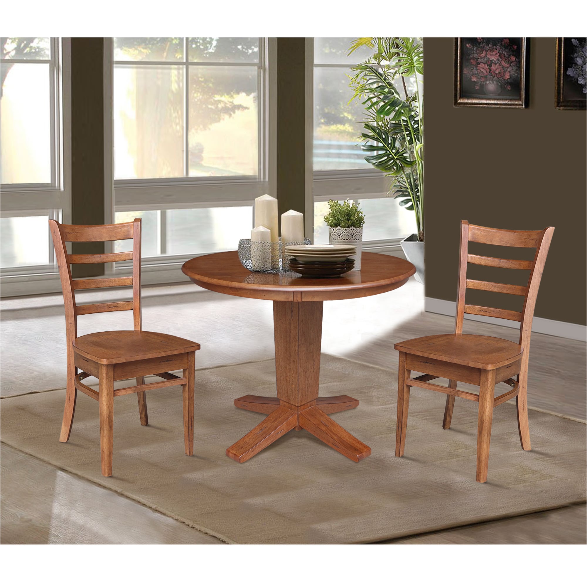International Concepts K42-36RT-23B-C617-2 Dining-Sets - View #2