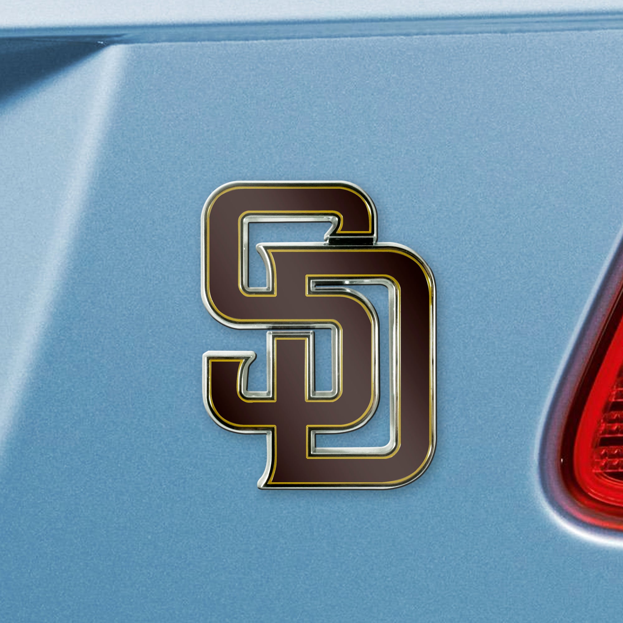 FANMATS San Diego Padres MLB Color Emblem Metal Emblem at