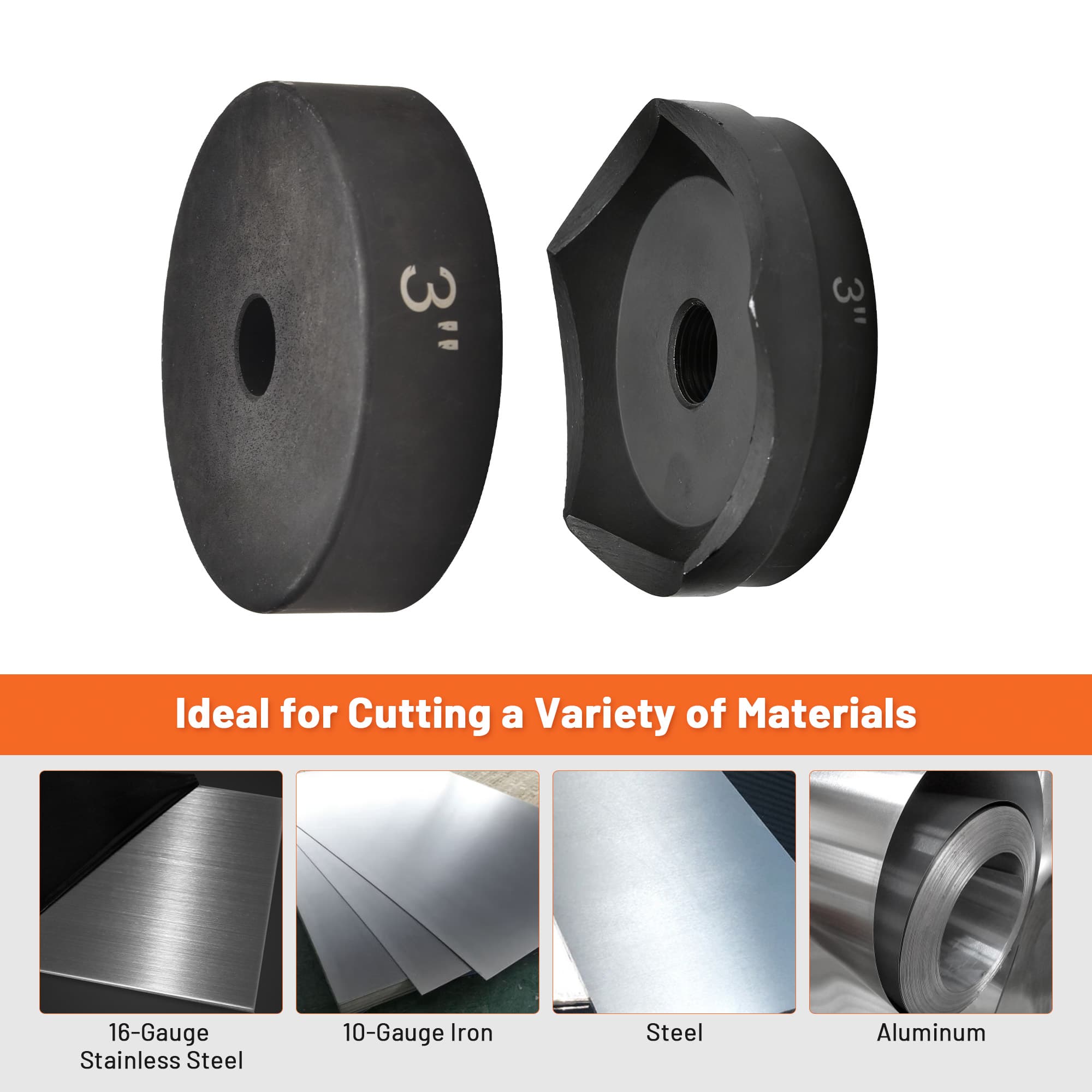 Yescom 25HPD002-3IN-06 Knockout-Sets - View #6