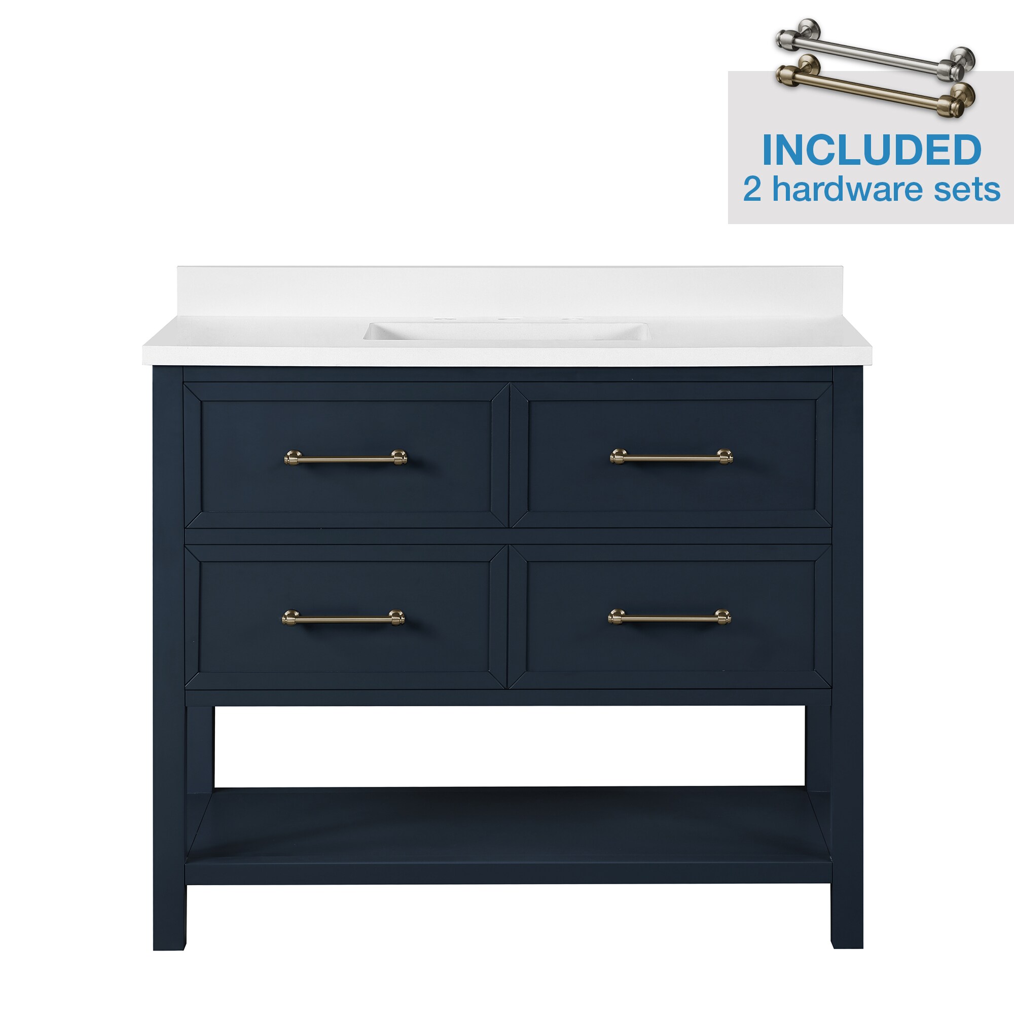 allen + roth WINDSOR-42MB Bath-Vanity-Combo - View #7