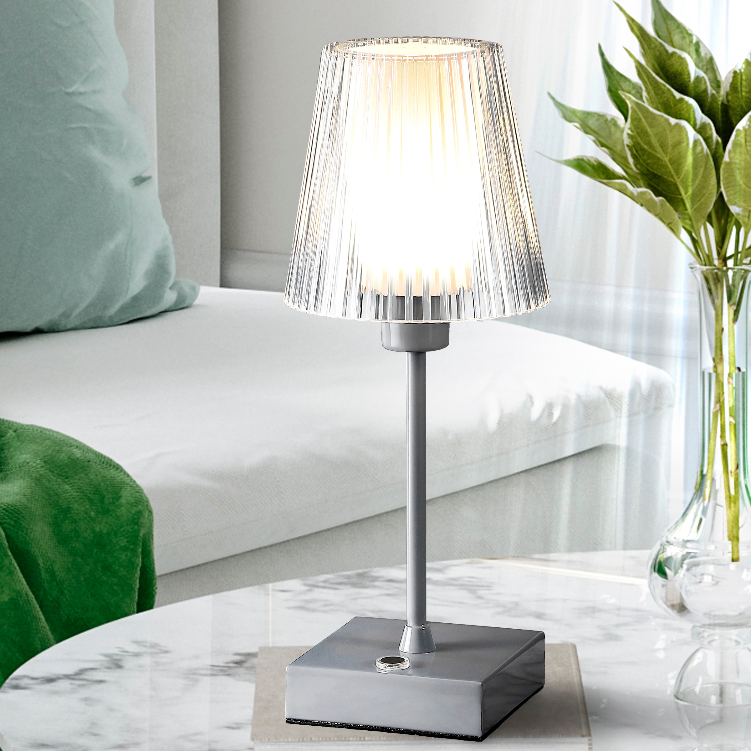Battery Operated Table Lamp, Cordless Lamps Accent Lamp for Home Decor –  Realfortune-online