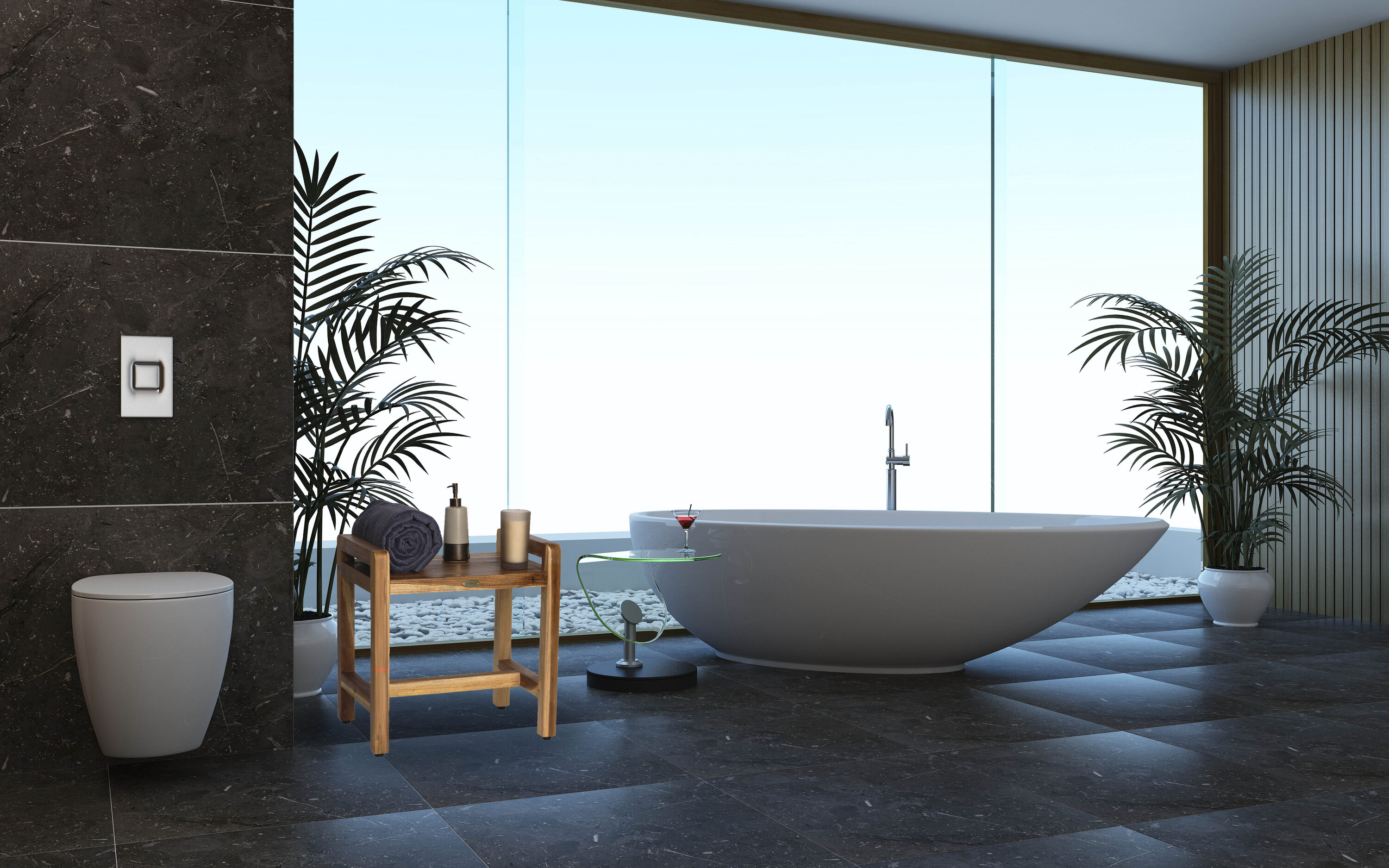 EcoDecors ED982-L Bath-Safety-Seats-Benches - View #3