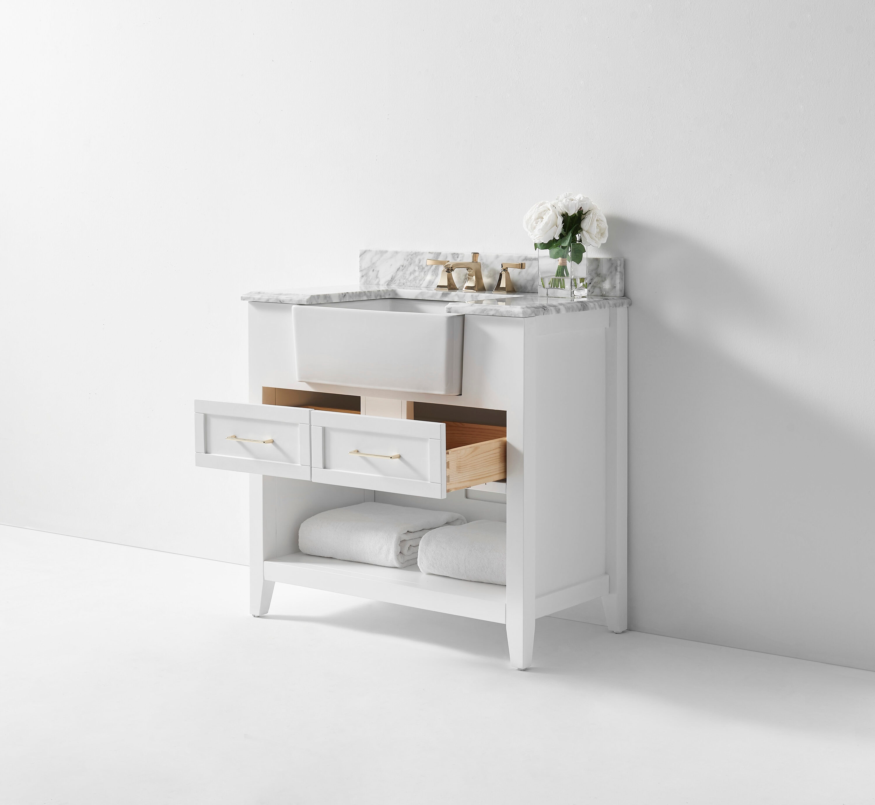 Ancerre Designs VTS-HAYLEY-36-W-CW Bath-Vanity-Combo - View #11