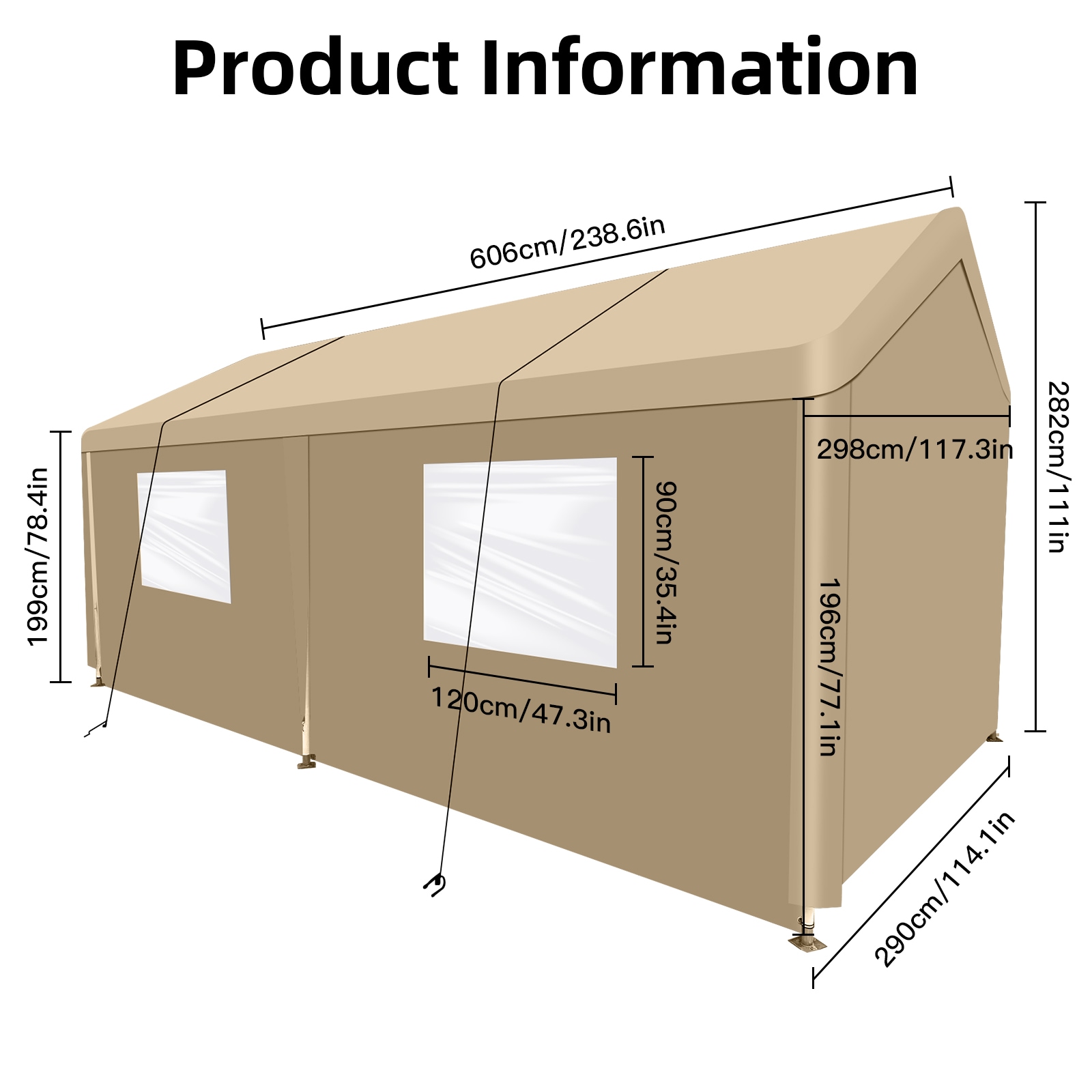 Damerin WP48 tents - View #2