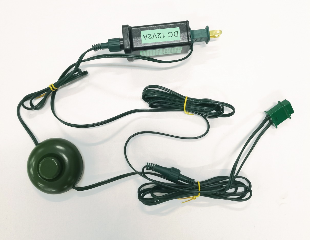 Holiday Living 848180-PEDAL-2021 Foot pedal with adapter for item 6295122