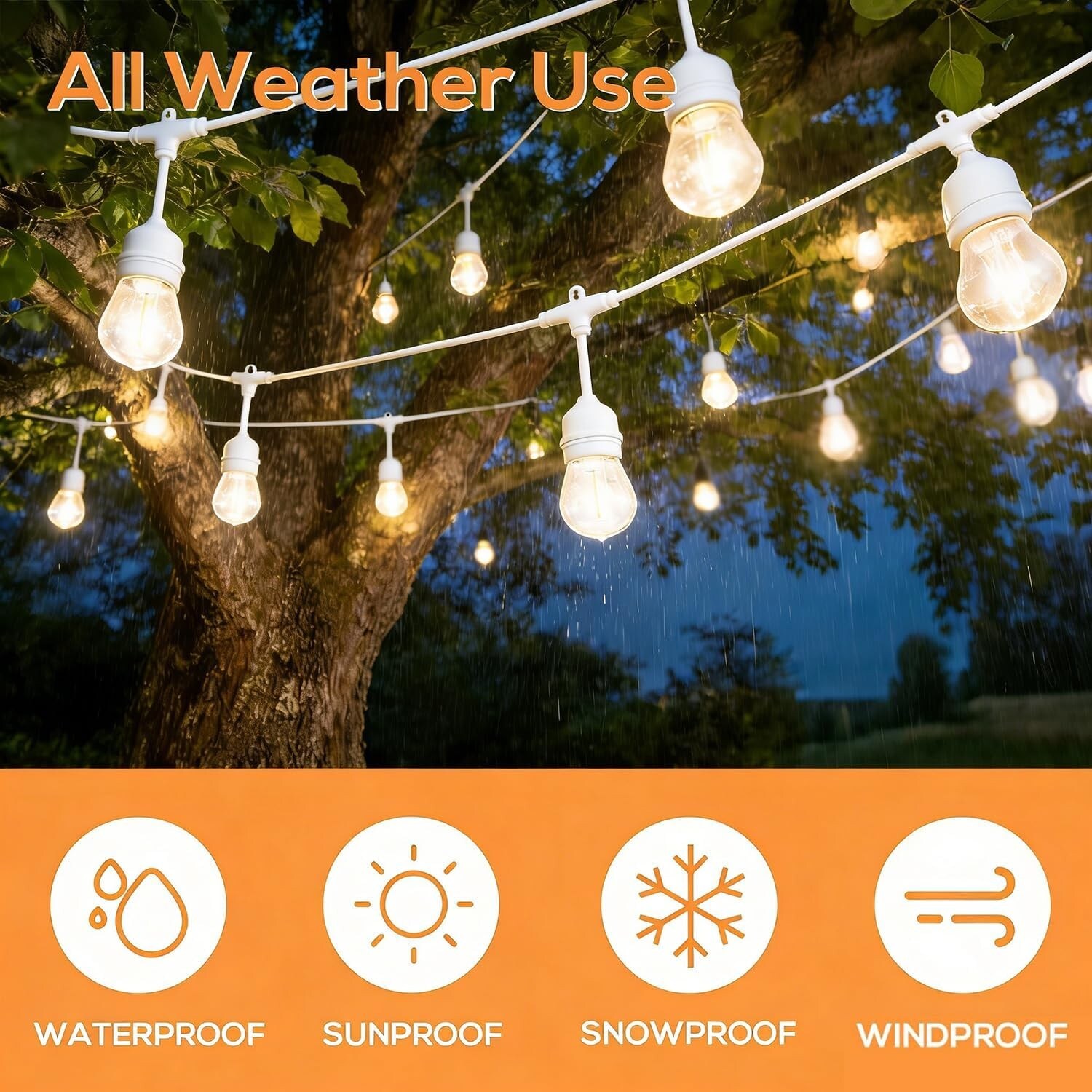 Slagawa LULIN-51E7DB Patio-String-Lights - View #3