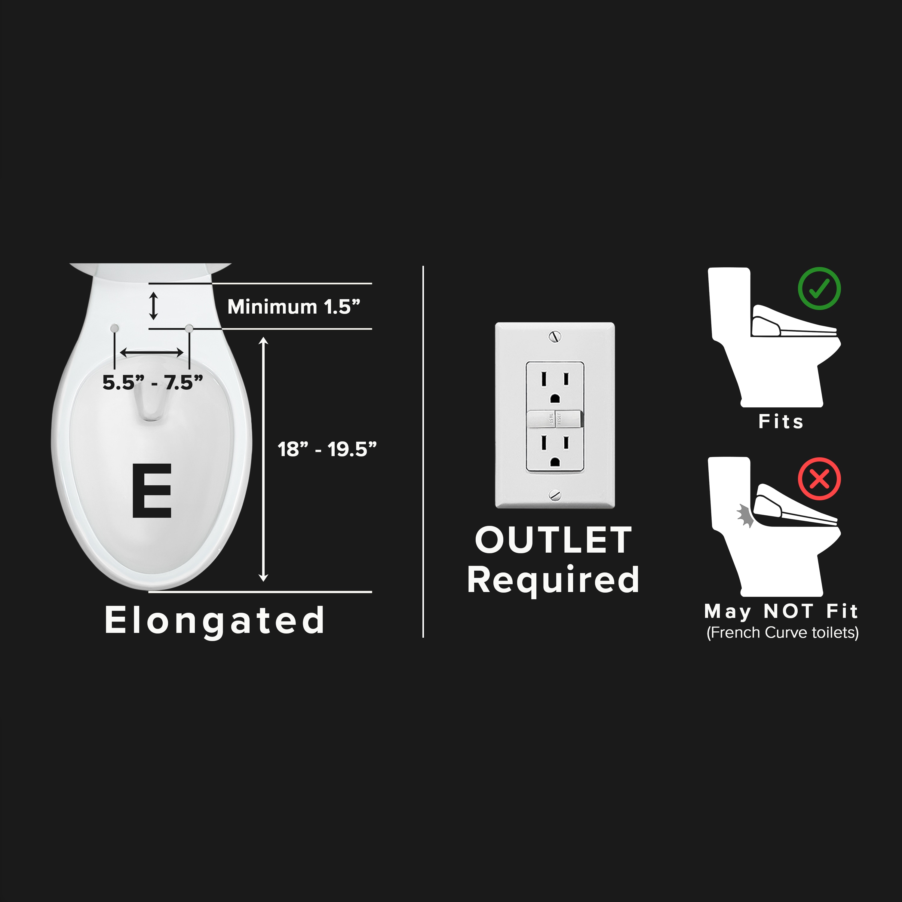 SmartBidet SB-1000WE Bidet-Toilet-Seats - View #13