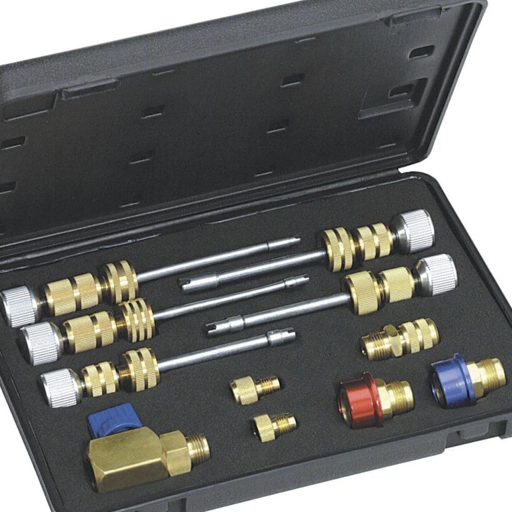 MasterCool MDCO50648 Mastercool MSC-58490-YF Universal AC Valve Core Remover and Installer- Black