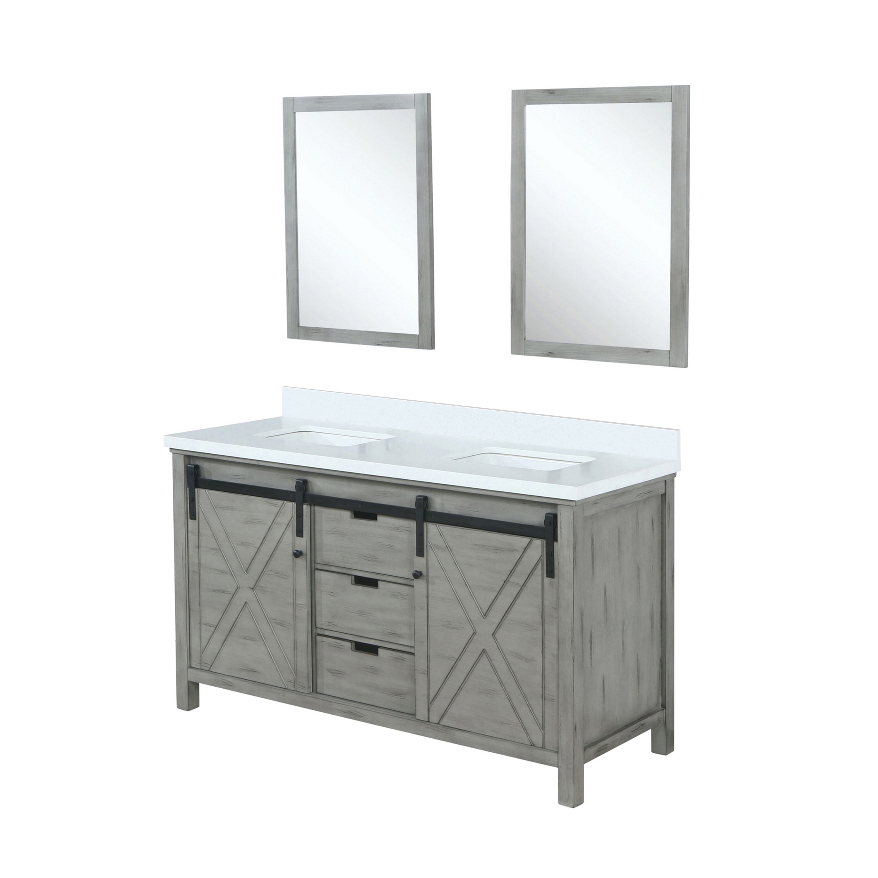 Lexora LM342260DHCSM24 Bath-Vanity-Combo - View #3