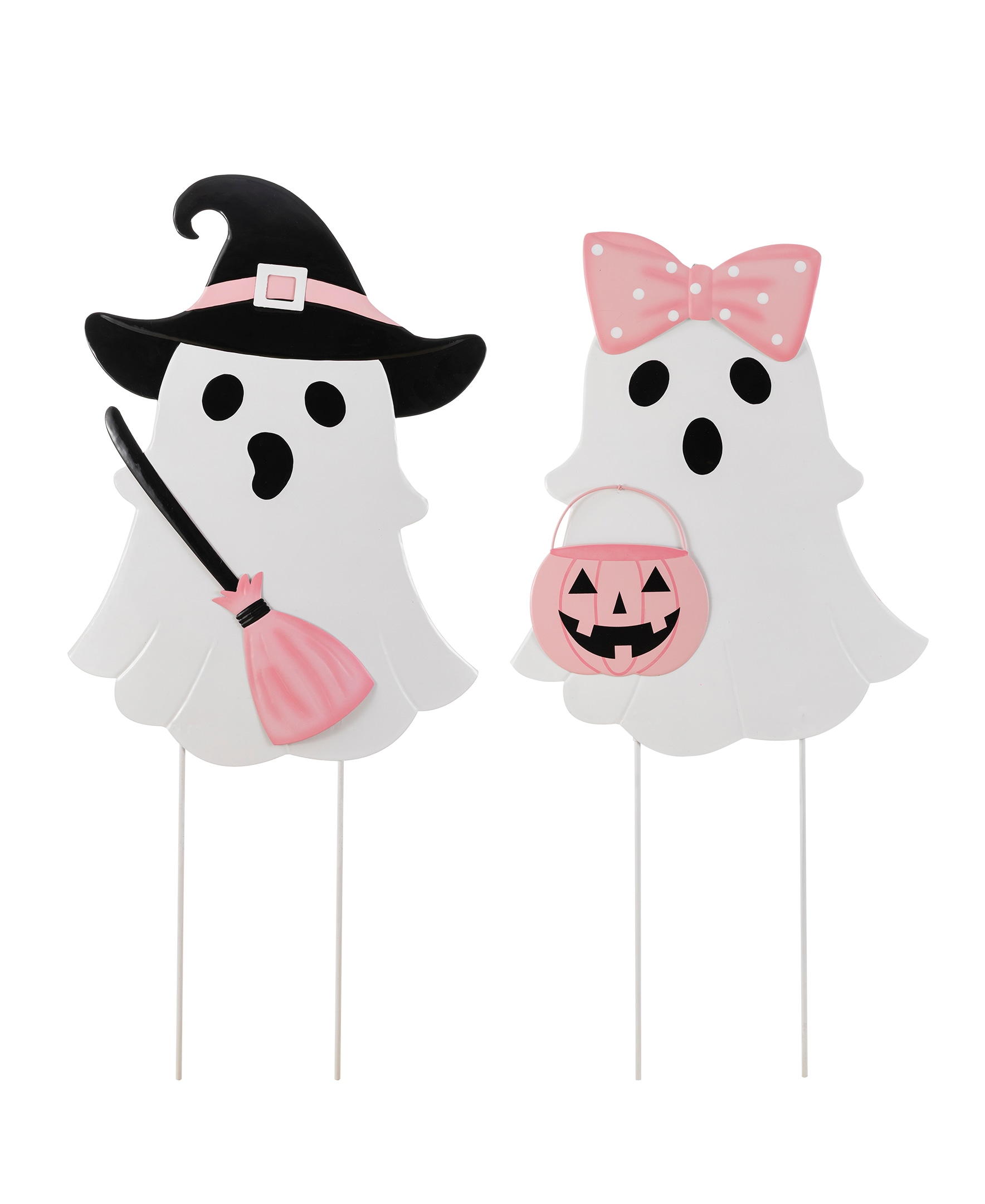 Glitzhome 2.33-ft Yard stake Ghost Yard decoration