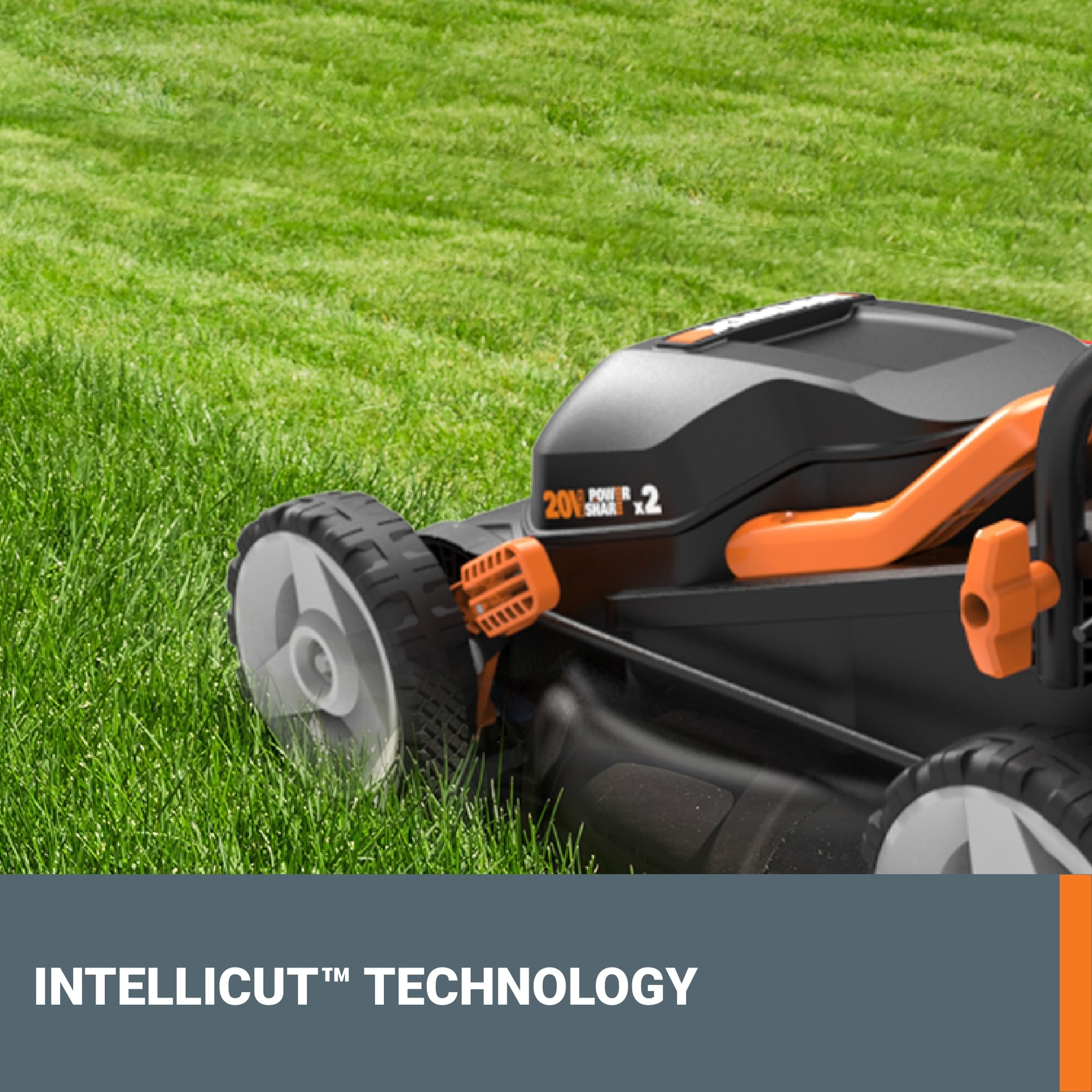 WORX WG779.1 Cordless-Elec-Push-Mowers - View #5