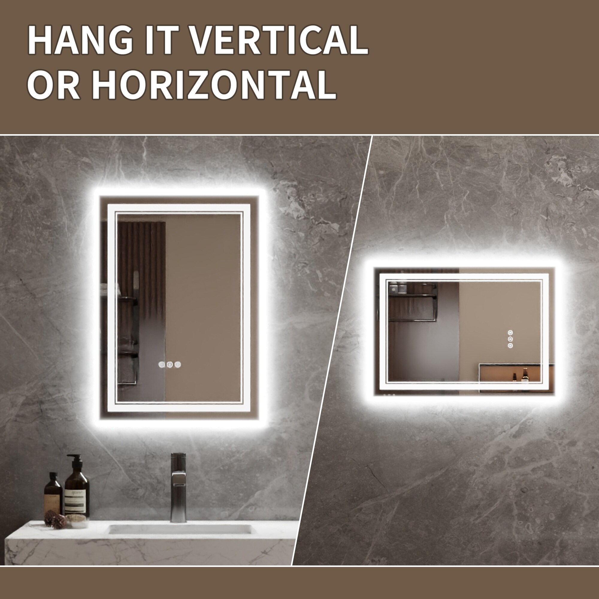 Bayfeve BFXB-1S2028-MIR Framed-Bath-Mirrors - View #12
