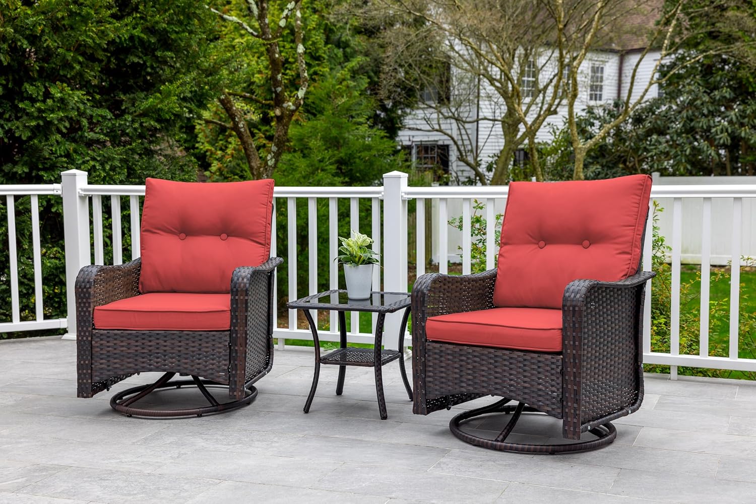 ALAULM LS-SRC-RED Patio-Chairs - View #4
