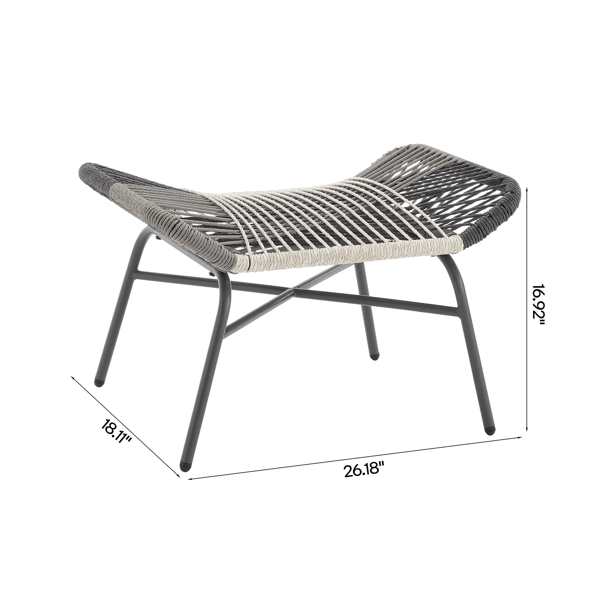 Manhattan Comfort OD-CV023-GY Patio-Conversation-Sets - View #5