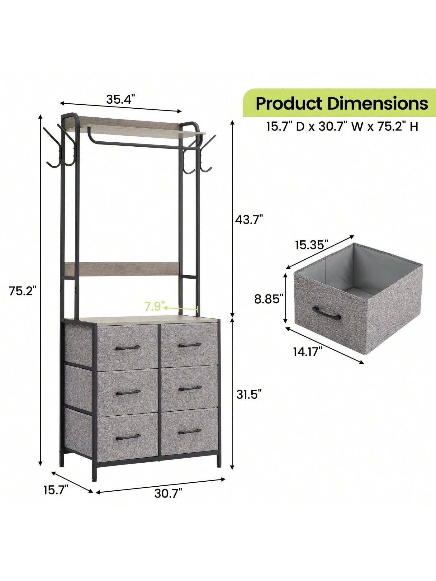 WhizMax IWAN-PHO-0YZTF86H dressers - View #2