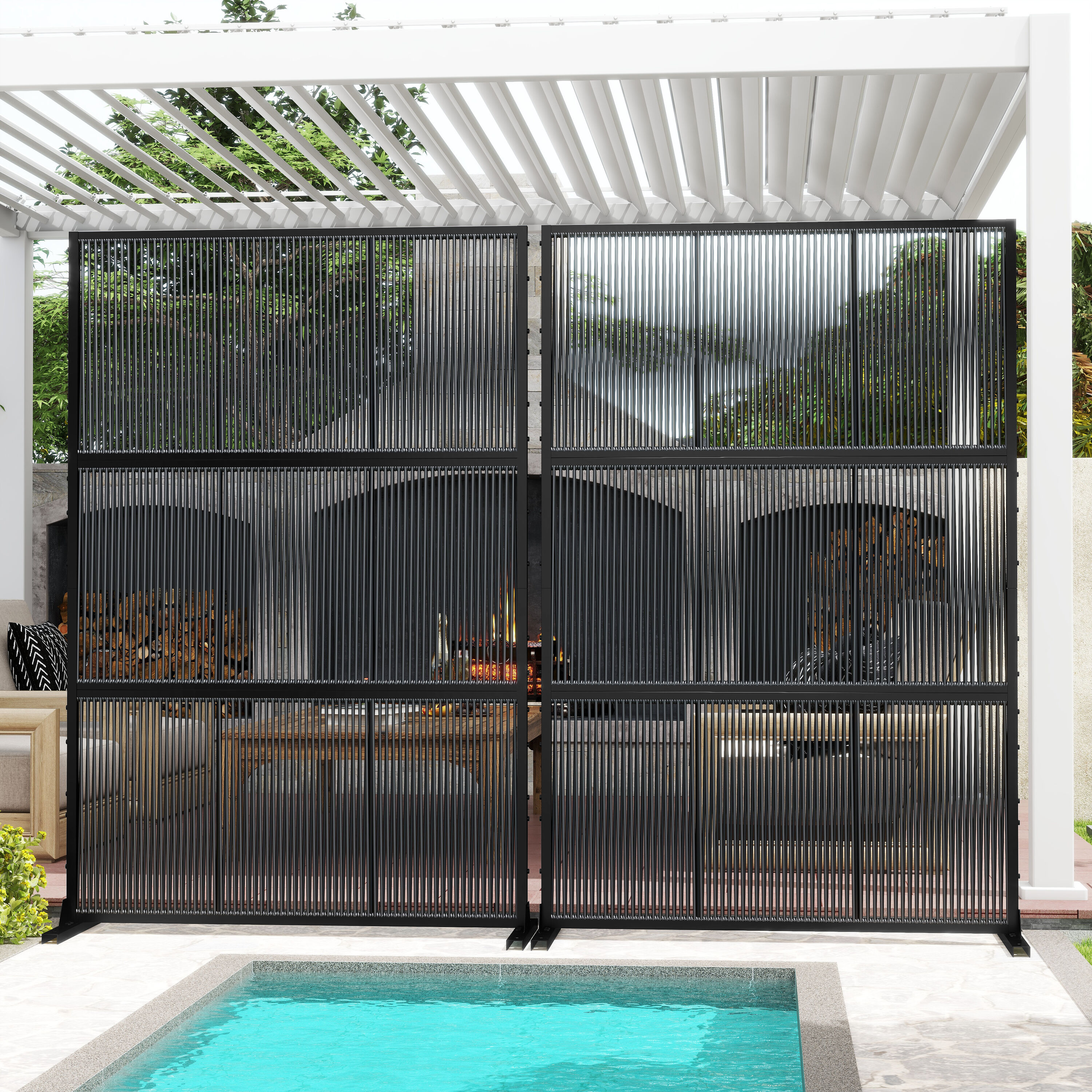 Dreamsidea LS-OS0017-GRAY Outdoor-Privacy-Screen - View #9