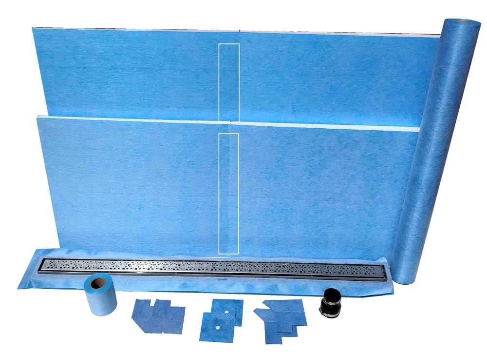 AlinO LKC-55-NKL54 60"x60" Lin. Cen. Sh. Kit-54" Nkl