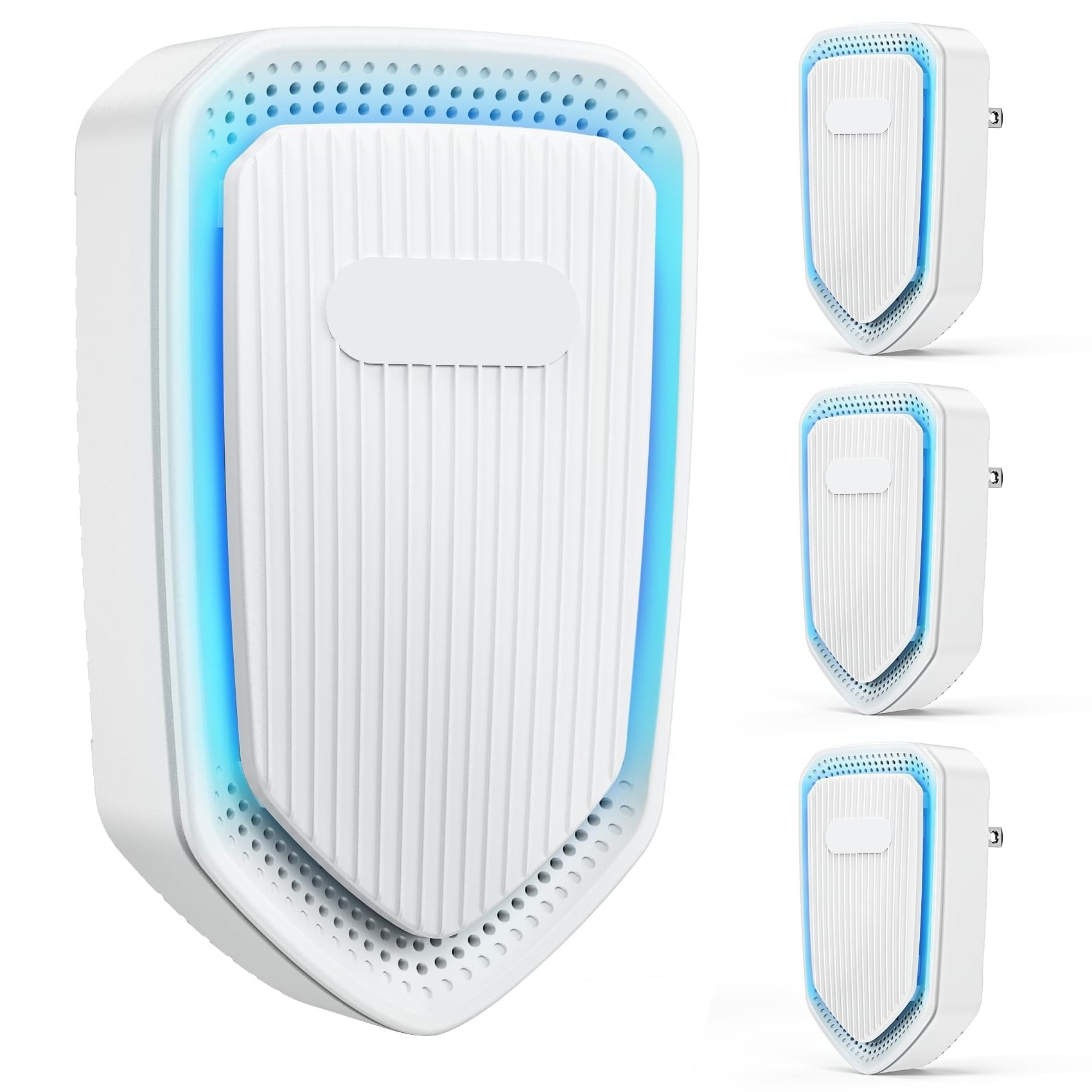 Anqtovp  Plug In Negative Ion Air Purifier Quiet Filterless Air Cleaner for Home Bedroom Office Basement Removes Odor Smoke Dust Pet Smell
