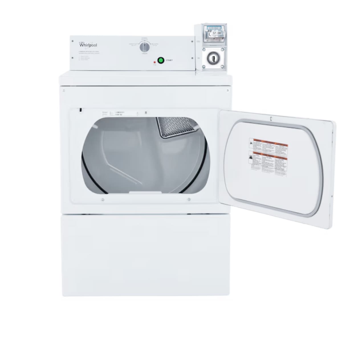 Whirlpool CEM2745FQ Coin-Operated-Dryers - View #2