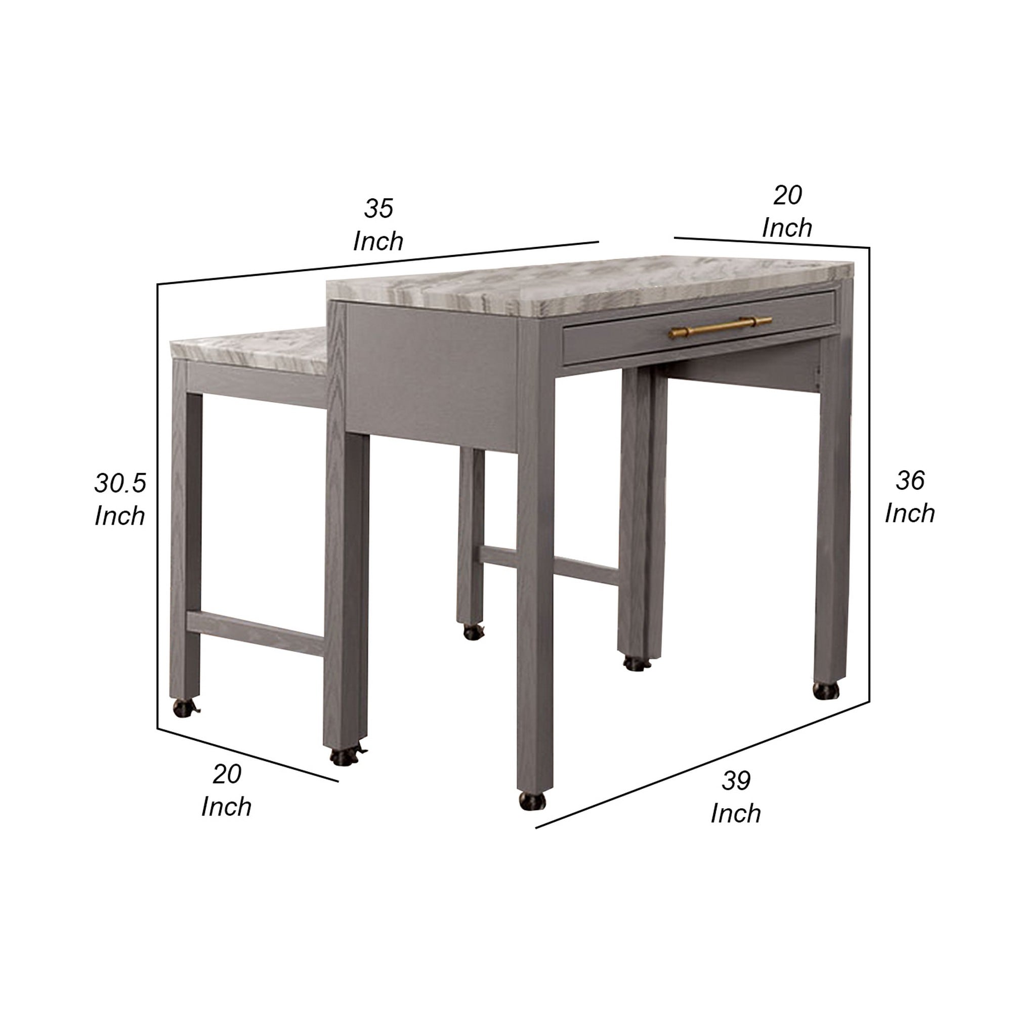 Benzara BM299637 End-Tables - View #5