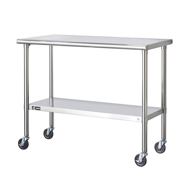 Kitchen Islands Carts At Com, Stainless Steel Mobile Kitchen Island