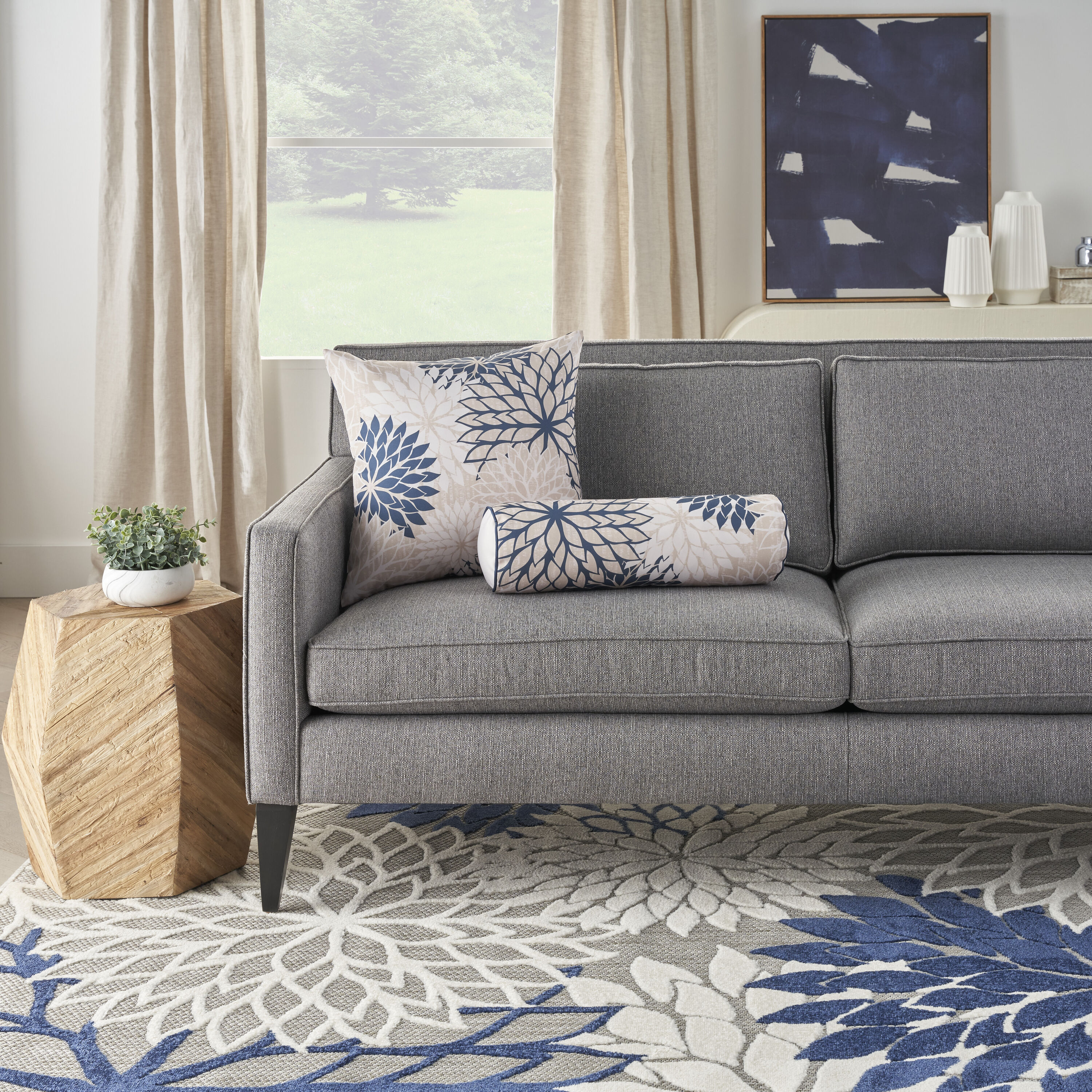 Mina Victory 798019006655 Outdoor-Accent-Pillows - View #5