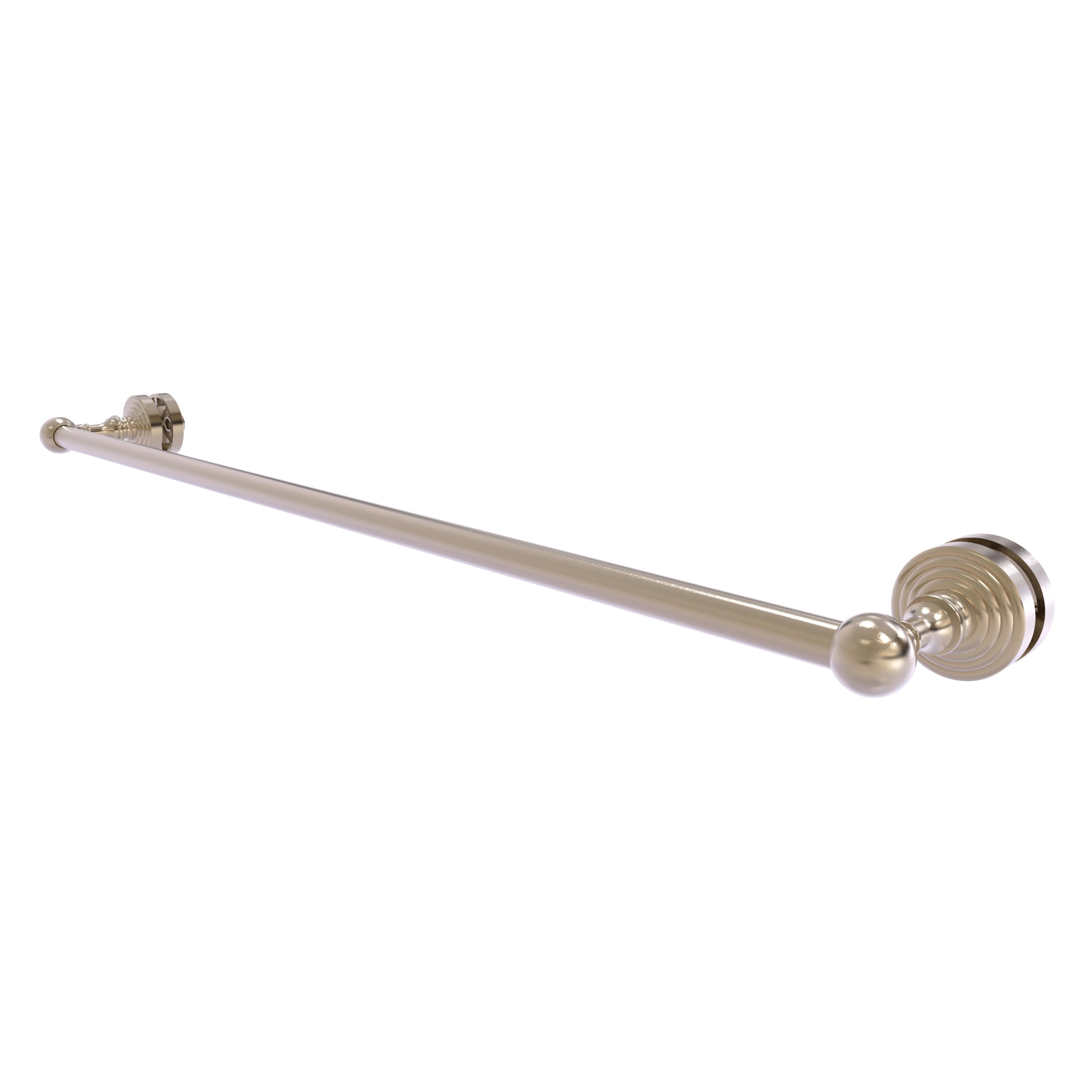 Allied Brass WP-41-SM-30-PEW Waverly Place 30-in Antique Pewter Wall mount Single Towel Bar