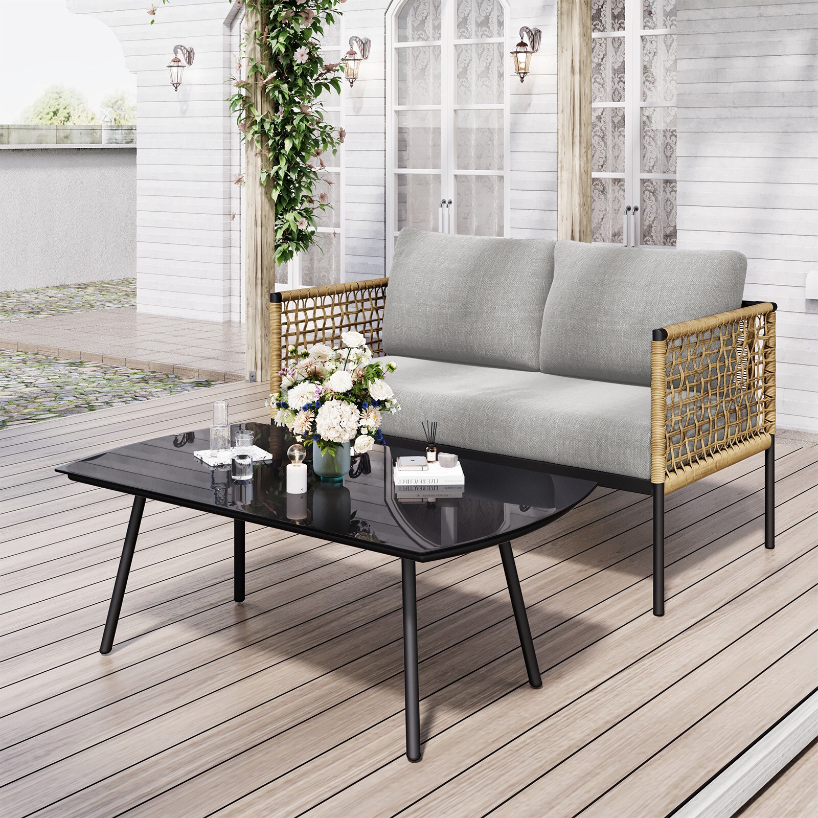 VOUA 4YTSF-CR Patio-Conversation-Sets - View #10