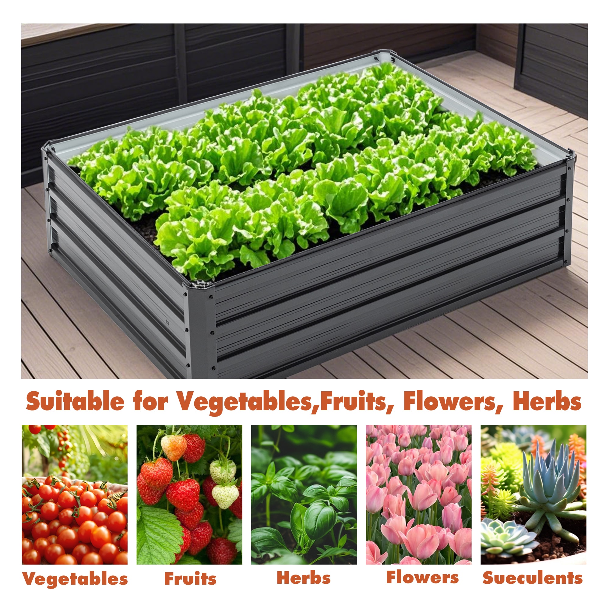 Anysun AS-PGR1M02003-K0 Raised-Garden-Beds - View #5