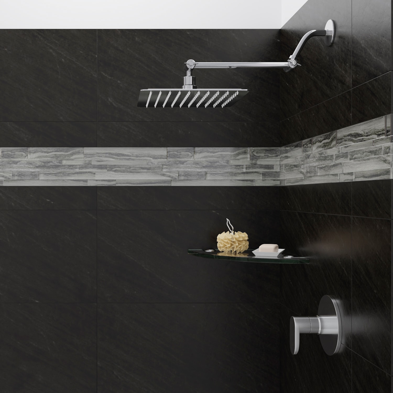 HotelSpa 1682 Fixed-Showerhead - View #3