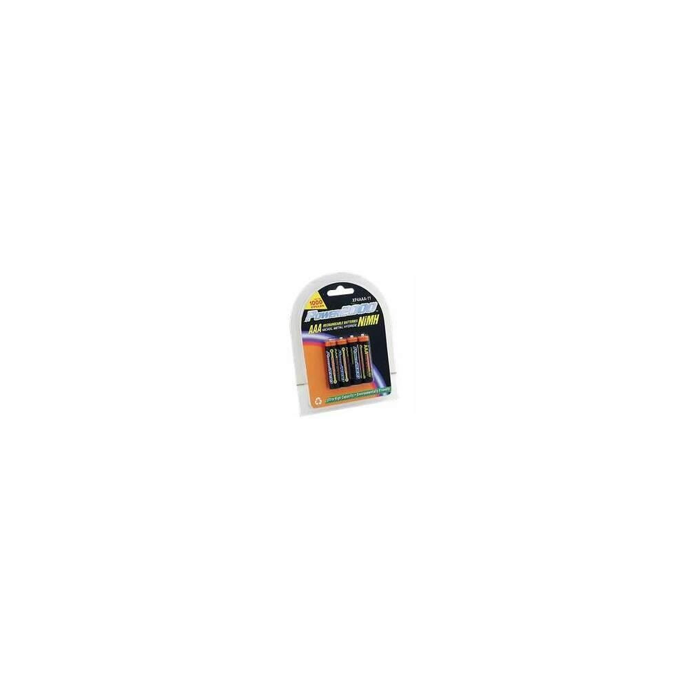  VID296 Power2000 XP-4AAA 4 Pack AAA Rechargeable Batteries
