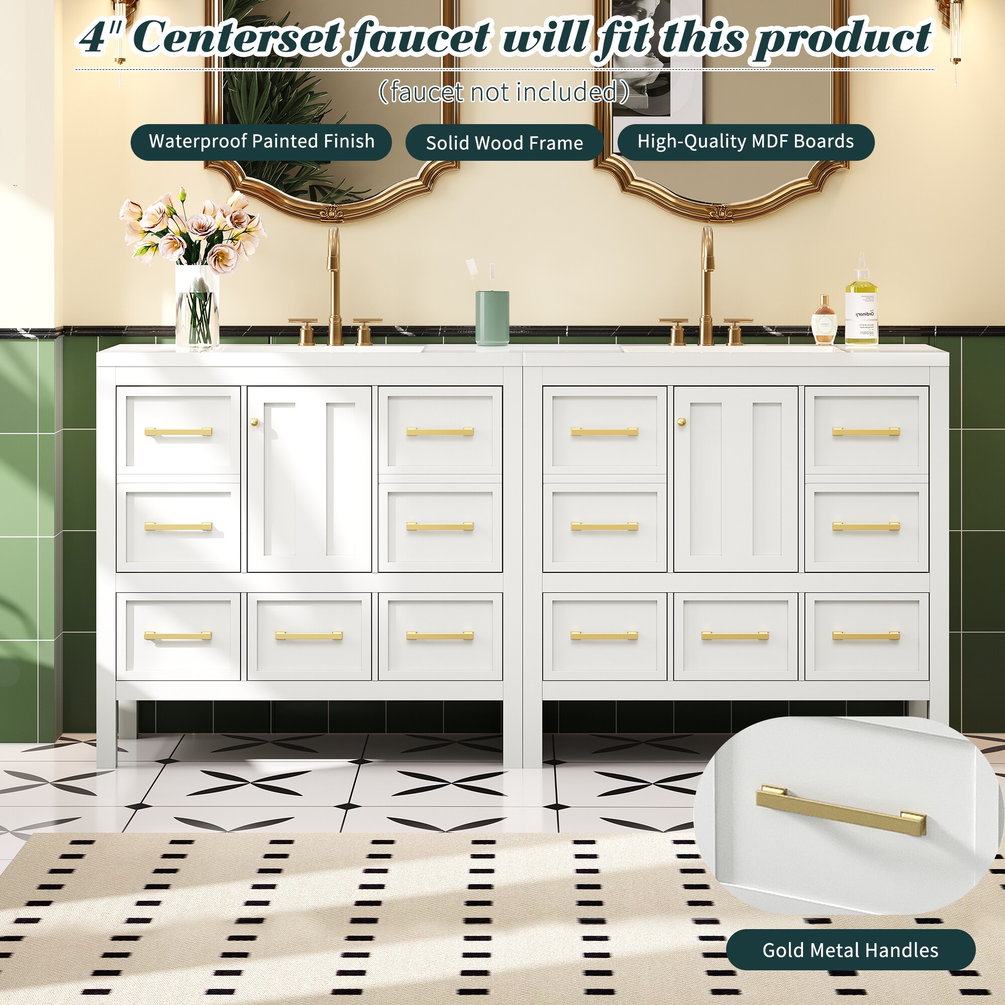 ModernLuxe L3P-N710SS00012K Bath-Vanity-Combo - View #4