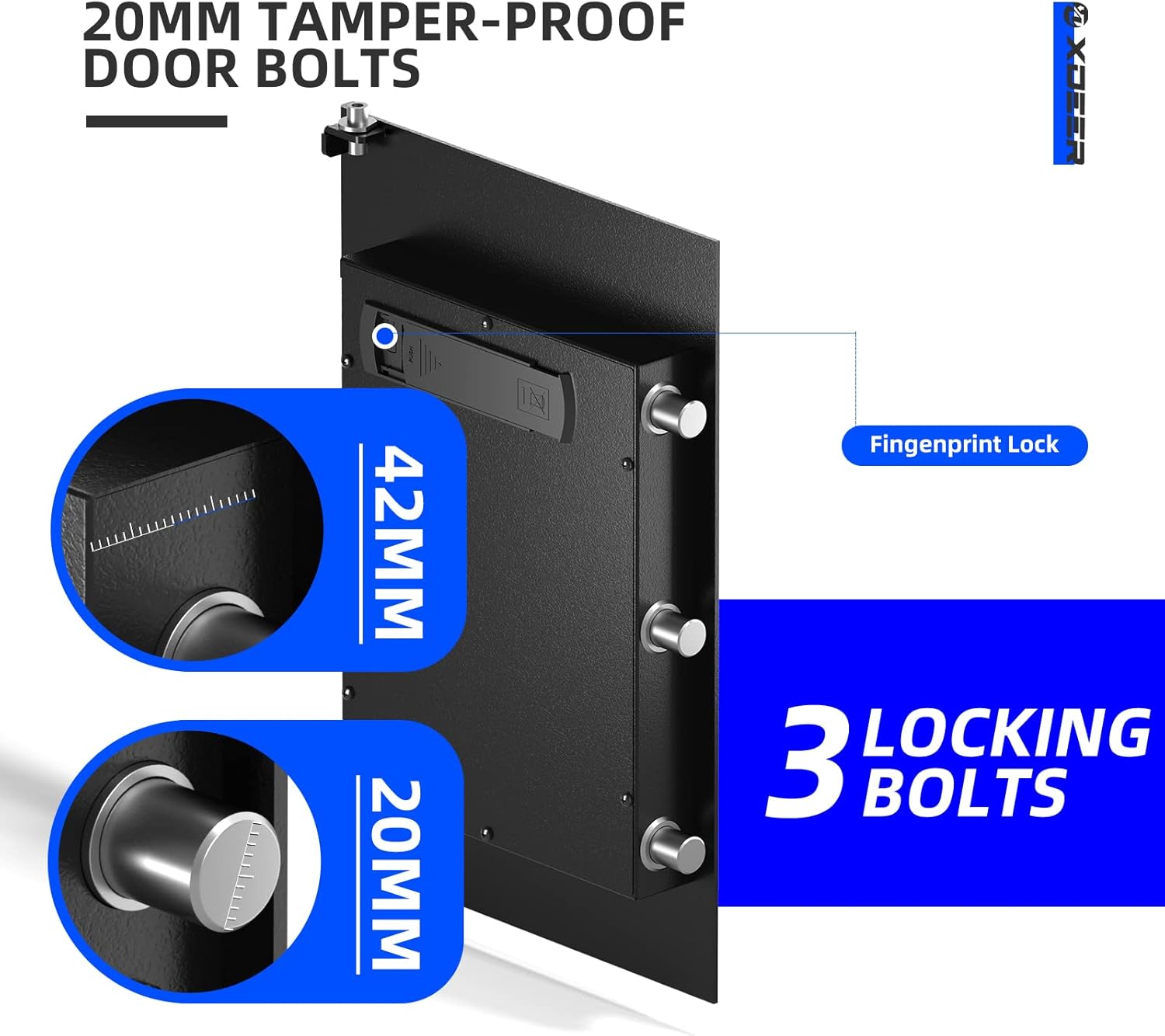 XDeer B0B5R8BMLT Gun-Safes - View #4